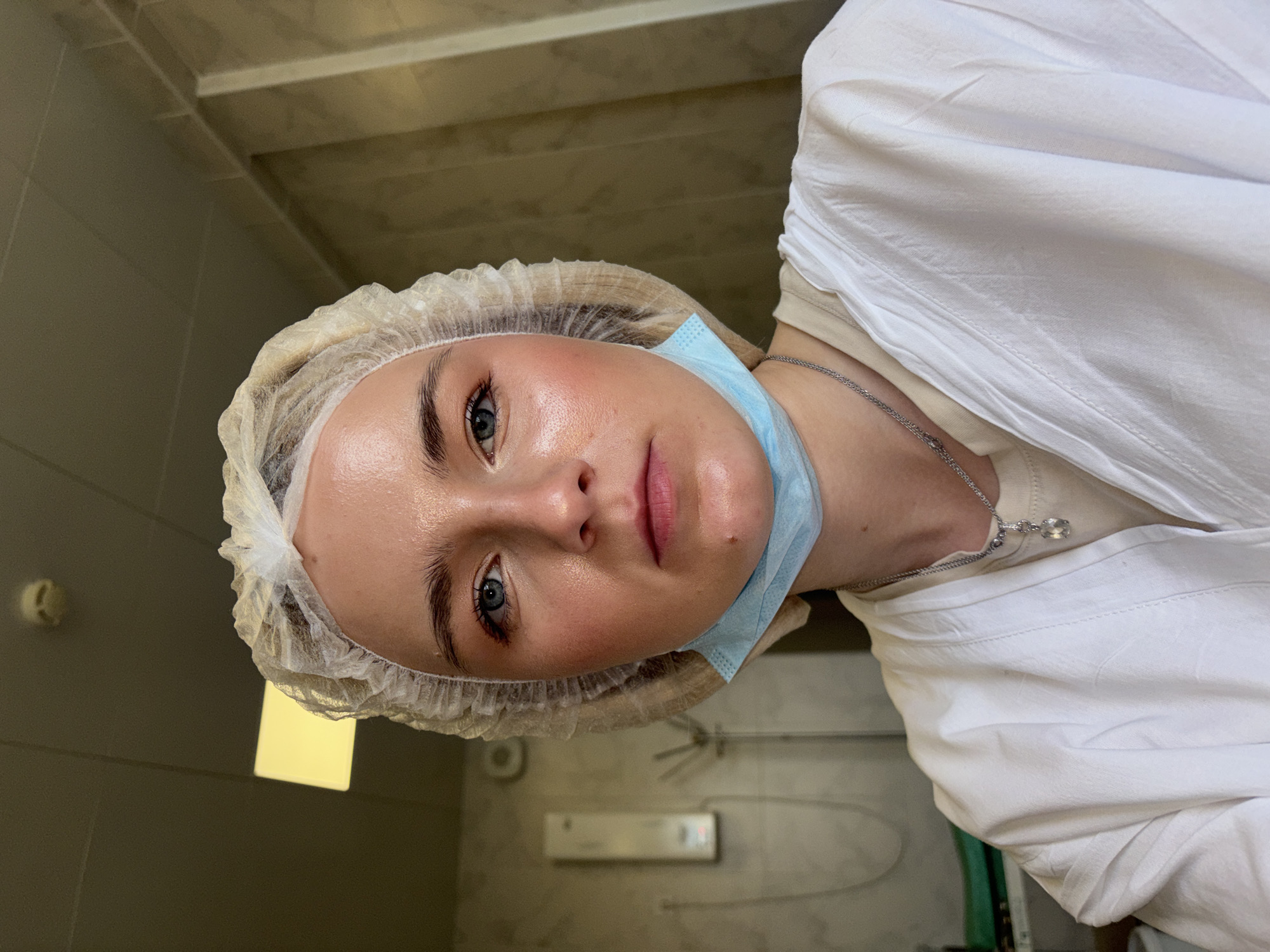 Medical worker portraits captured in Lednevo, Russia