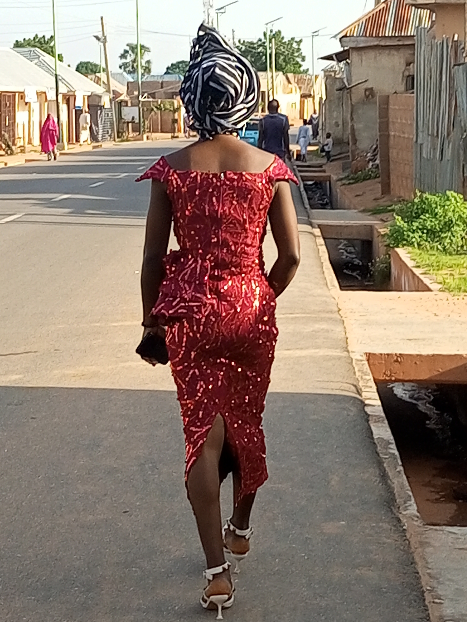 Morning street life across two Nigerian towns