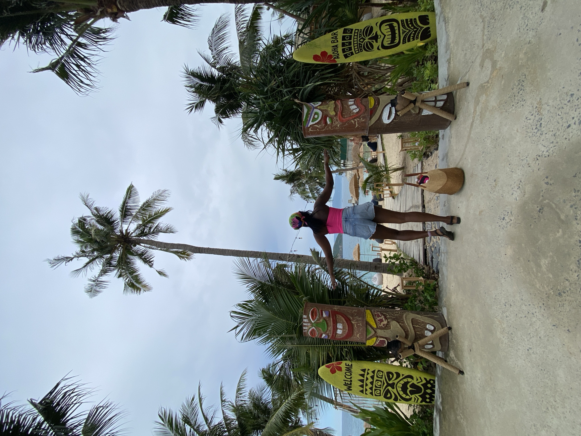 Nha Trang beachfront resort strip, full of color and kitsch