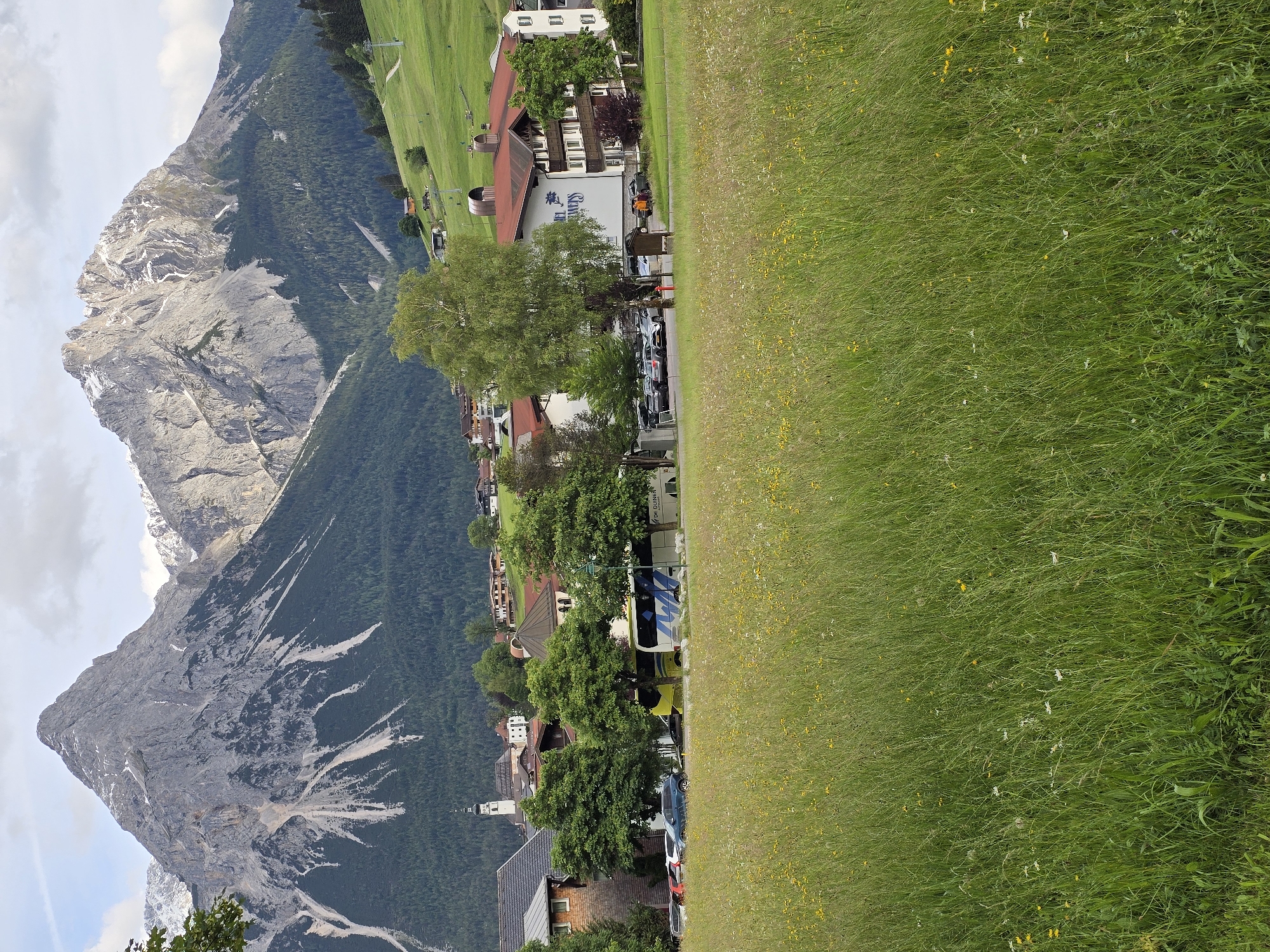 Alpine village life documented in Lermoos, Austria afternoon scenes