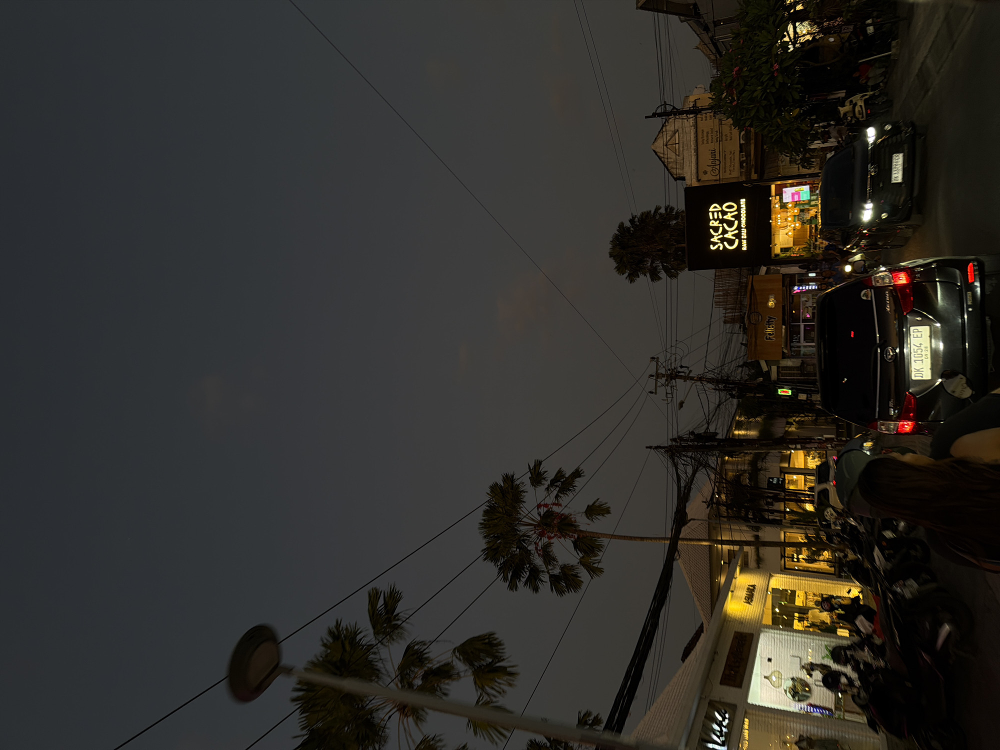 Evening scenes documented across North Kuta, Bali