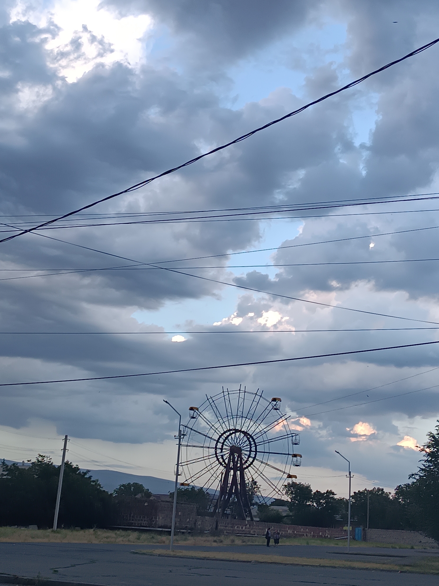 An overcast afternoon drifting through Talin, Armenia