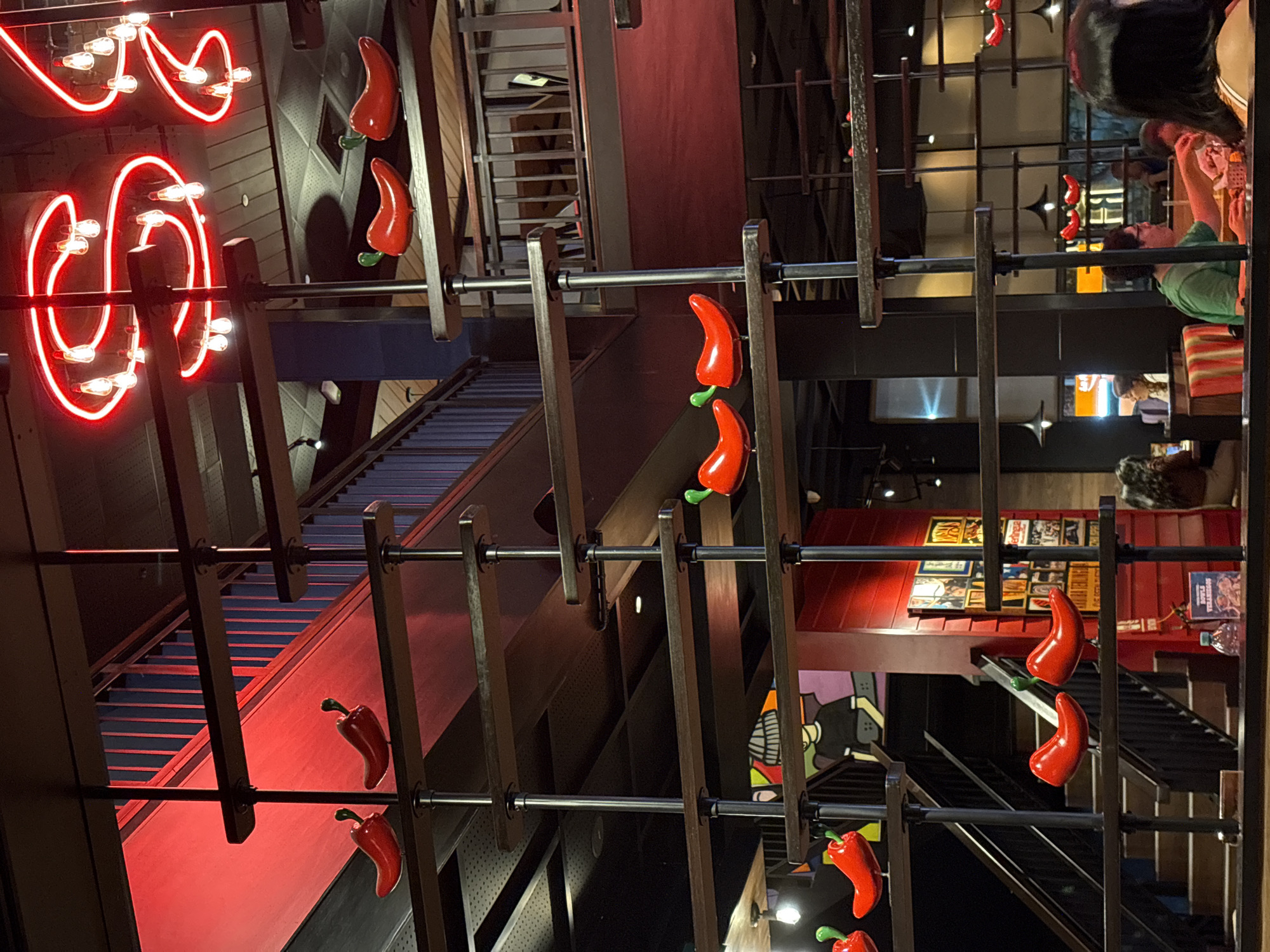 Woman documents late-night Chili's visit in Miraflores, Peru