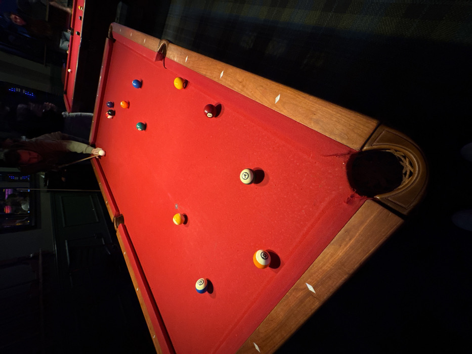 Early morning crowd gathers at LA pool hall