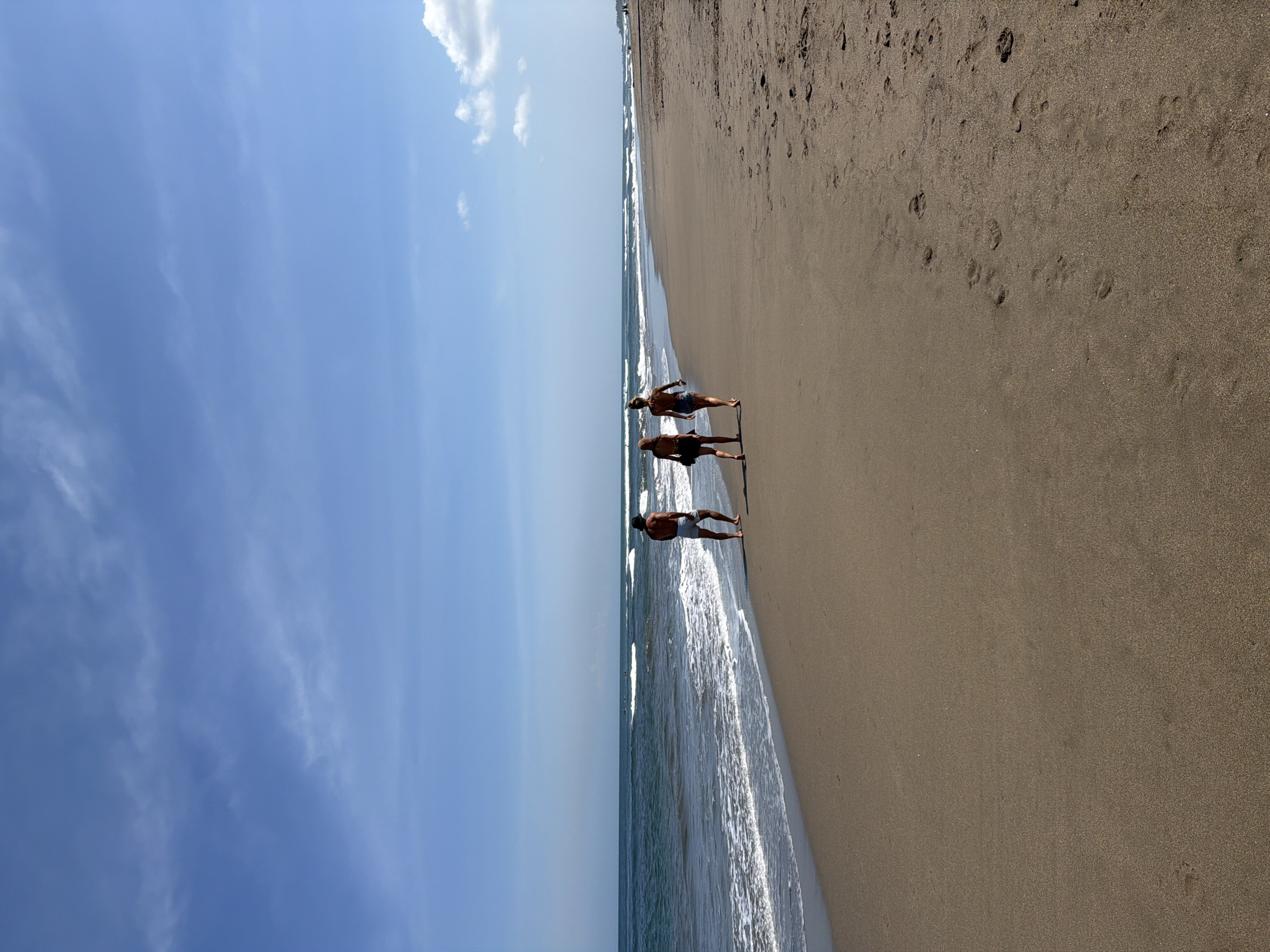 Quiet afternoon on a North Kuta beach in Bali