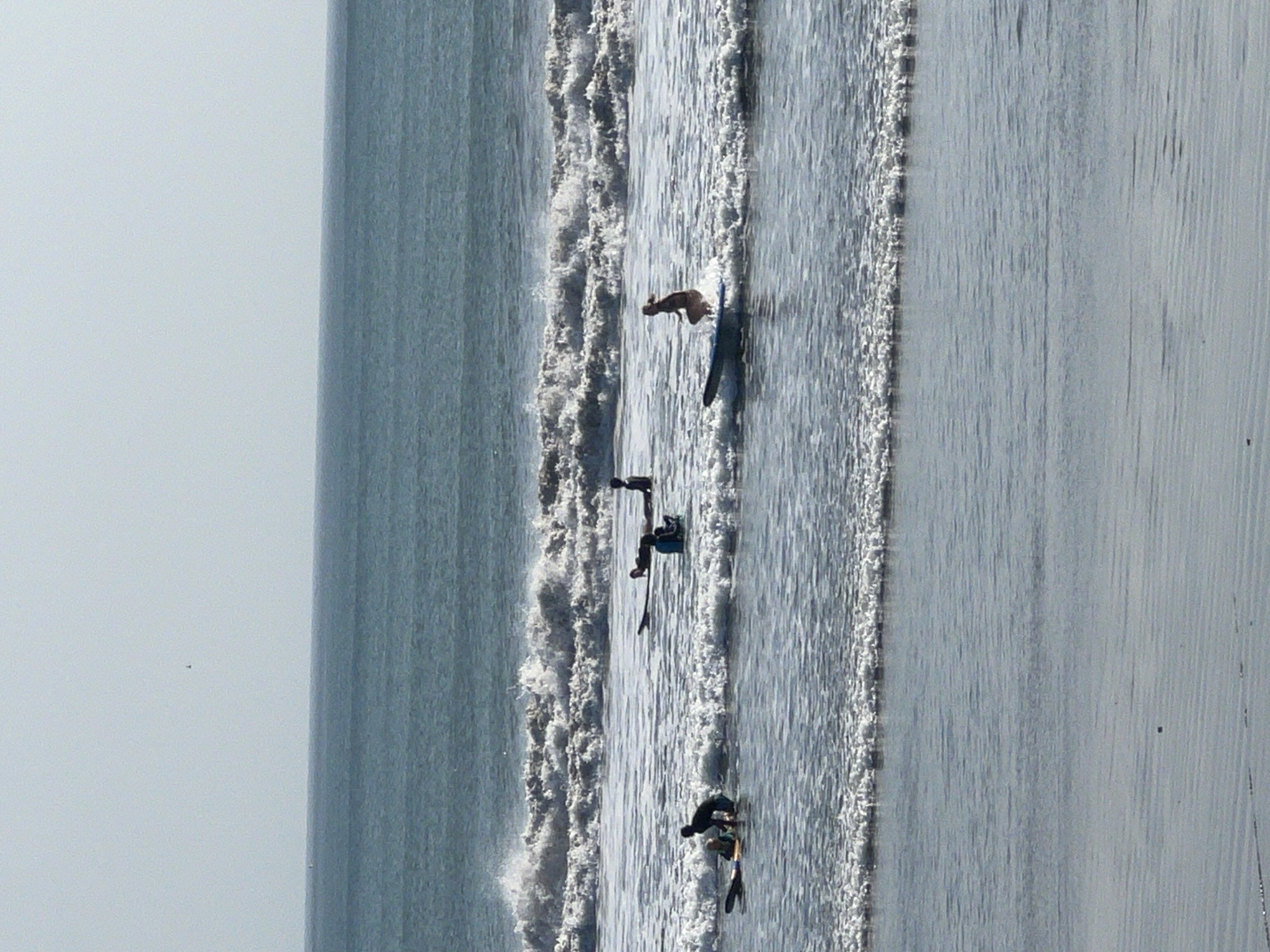Kuta Beach on a busy surf morning, Bali