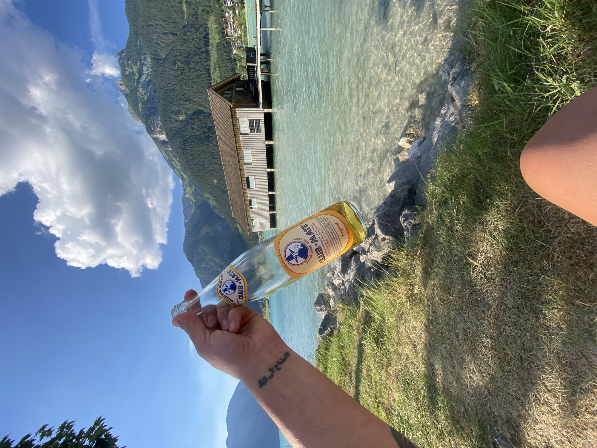 Chilling lakeside at a classic Austrian alpine spot