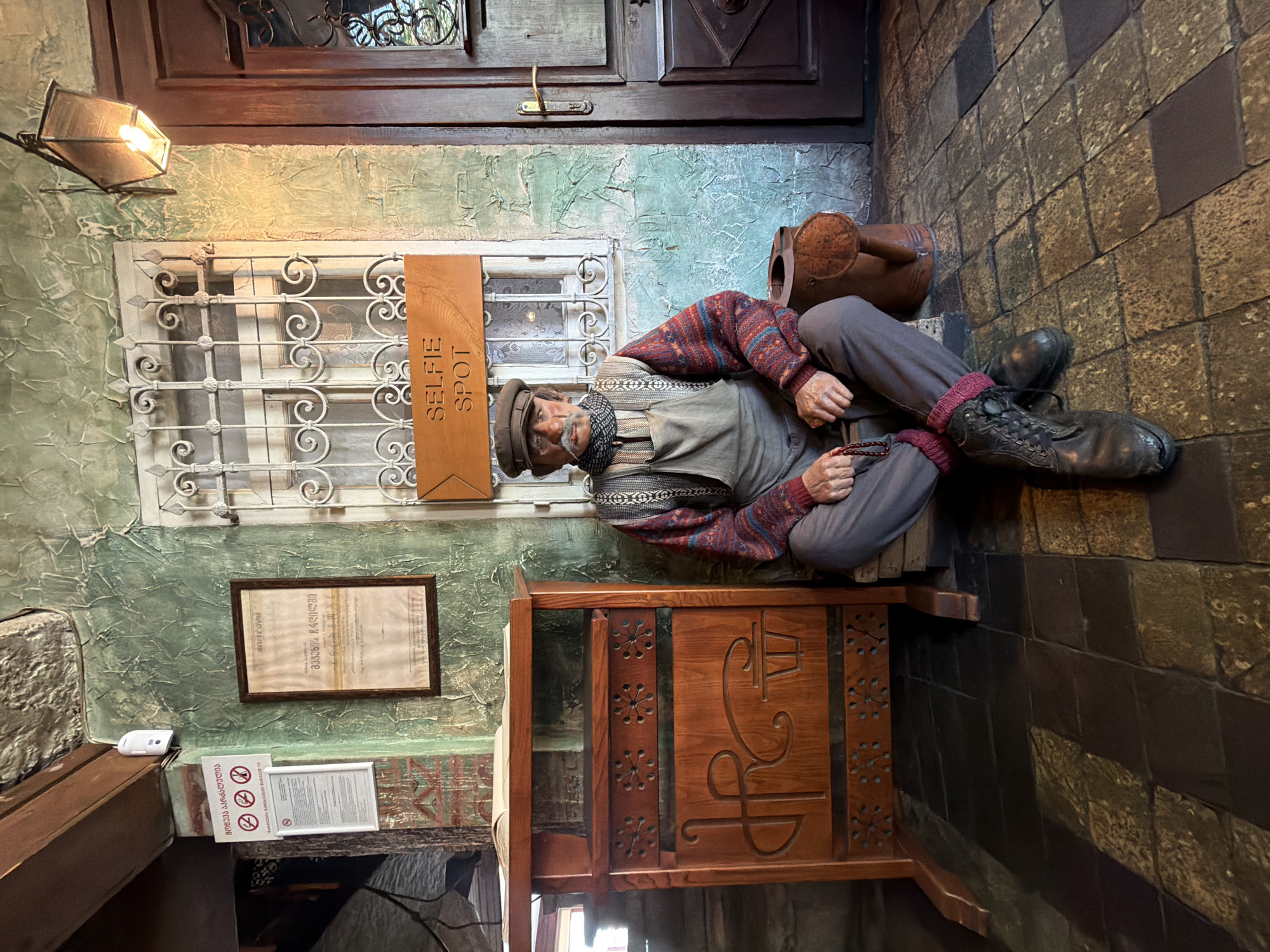 Inside a Tbilisi heritage site: murals, maps, mannequins, and terraces