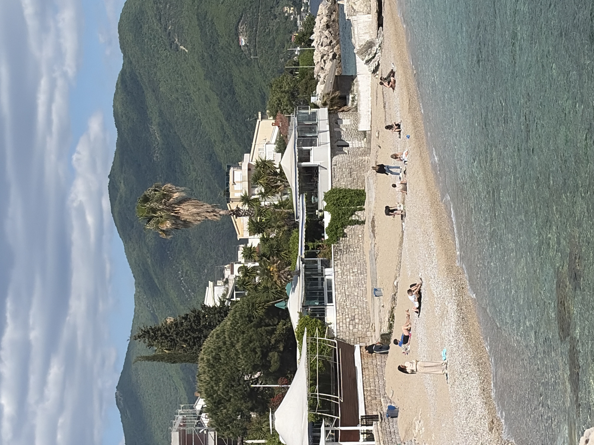 Coastal scenes and emergency vehicle documented in Herceg Novi