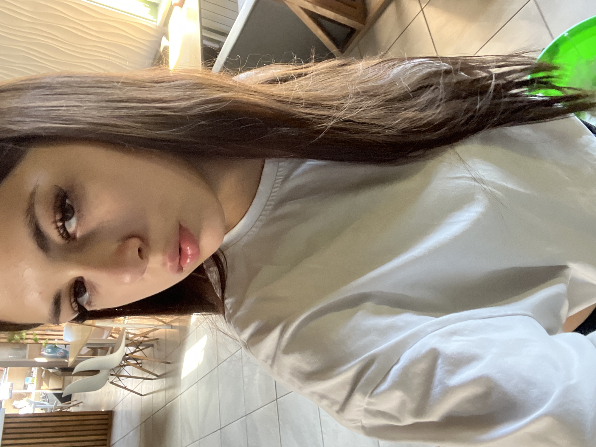 Woman Takes Multiple Selfies in Russian Town Early Morning