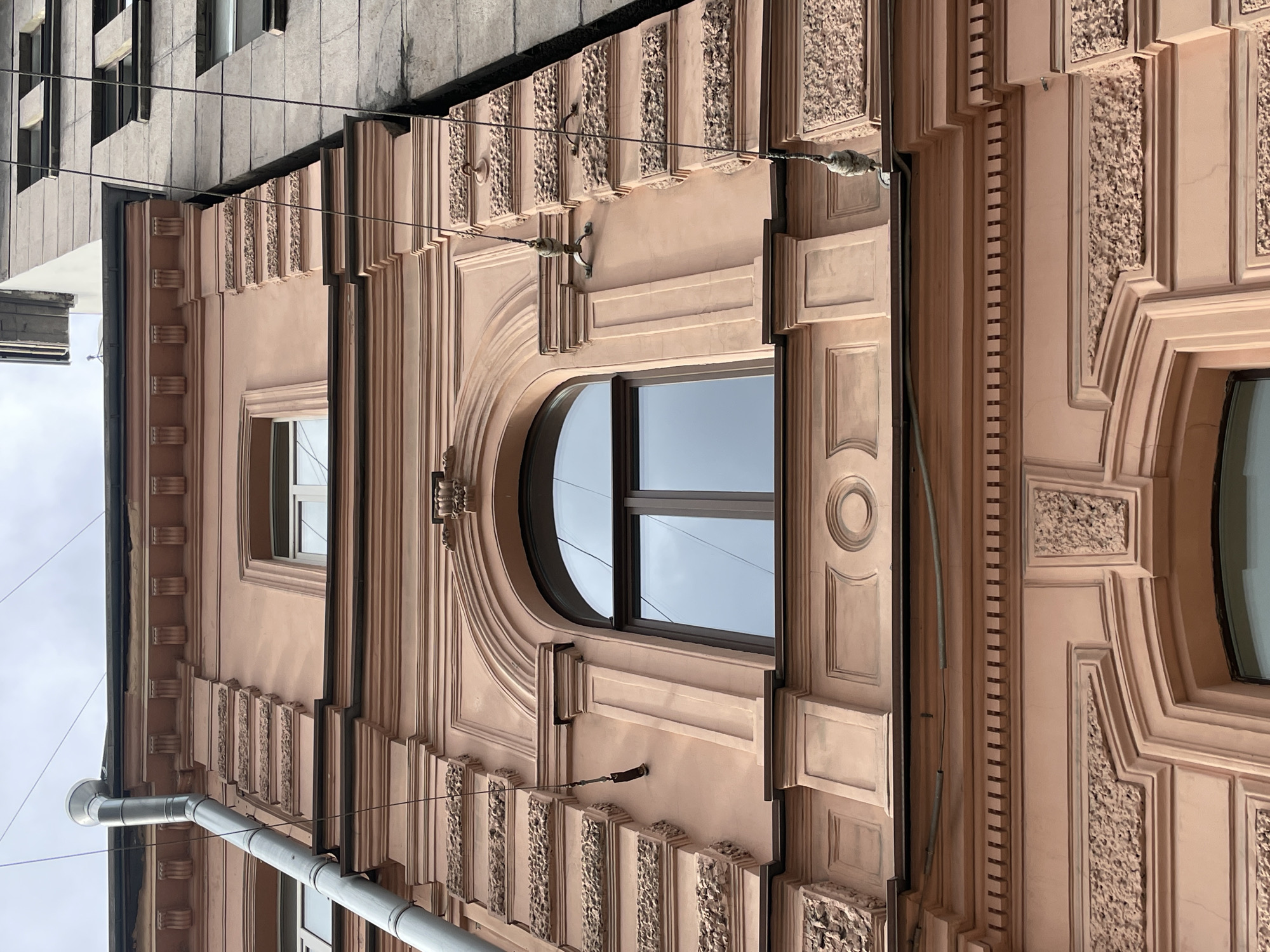Historic Saint Petersburg architecture documented by witness