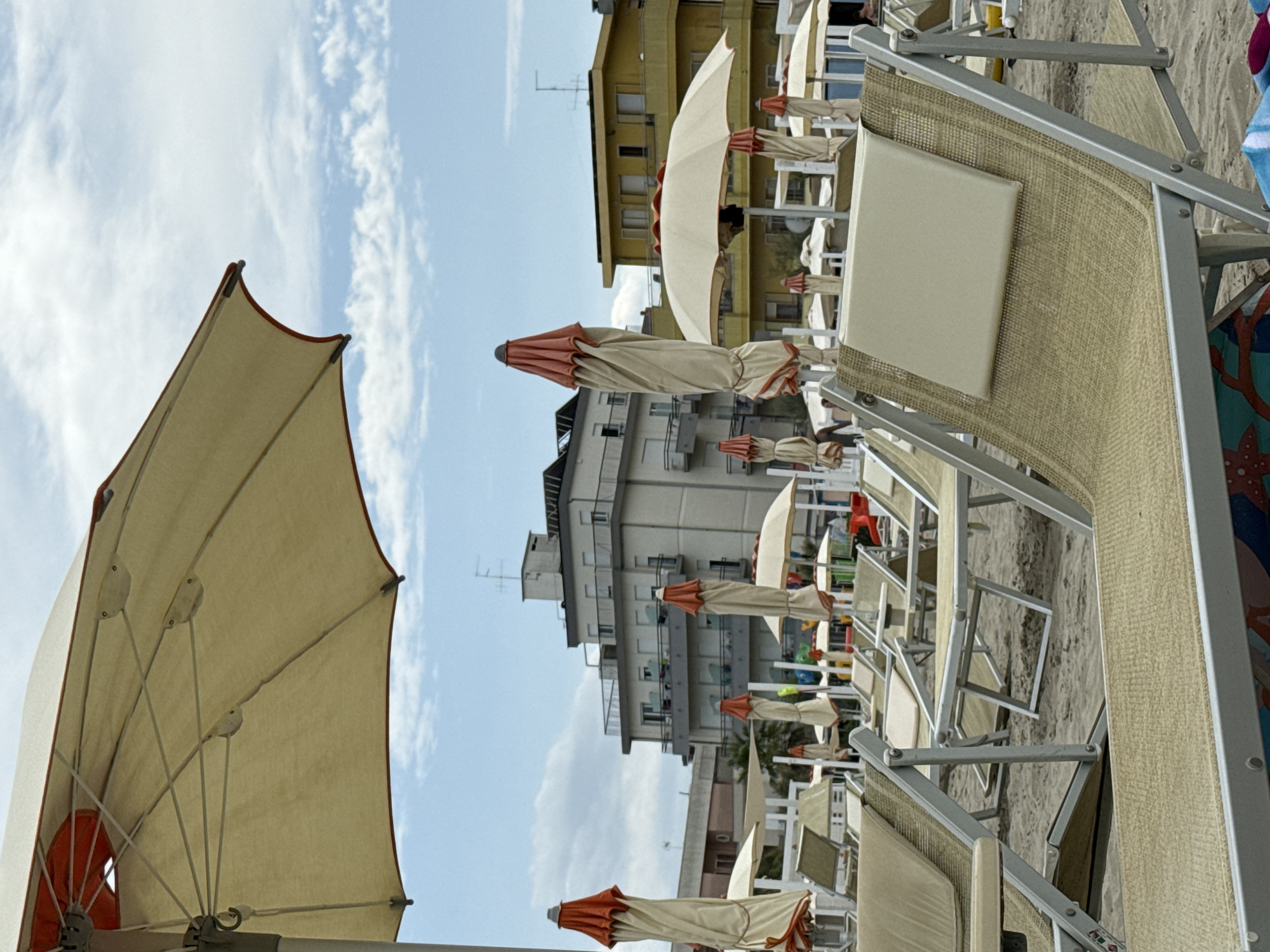 Beach vibes, real and miniature, with a patio in between