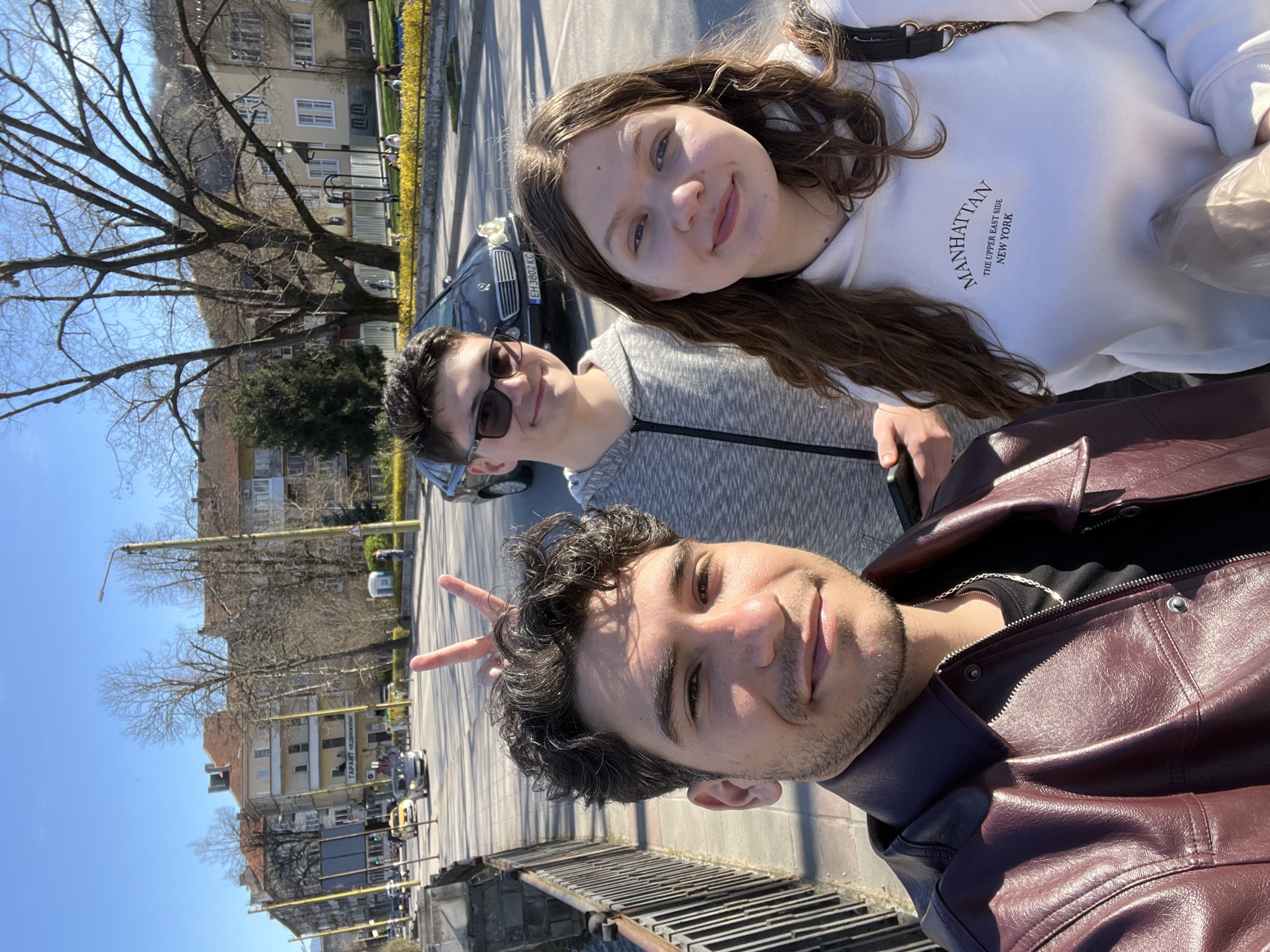 Casual afternoon scenes documented in Gabrovo, Bulgaria