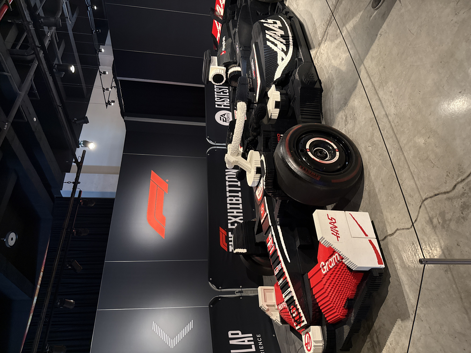 Formula One exhibition displays documented in Mexico City venue
