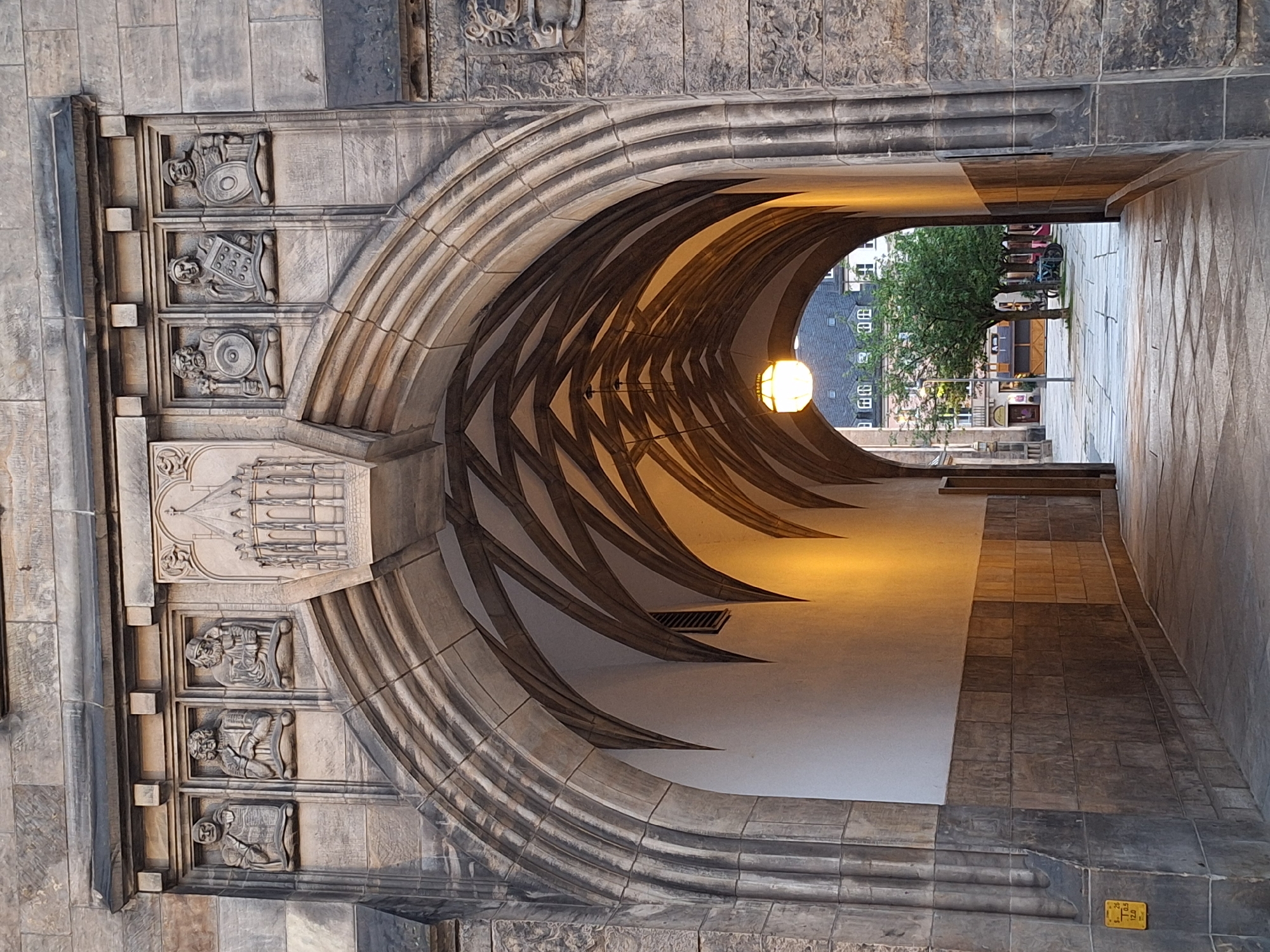 Gothic architecture and public art across central Chemnitz