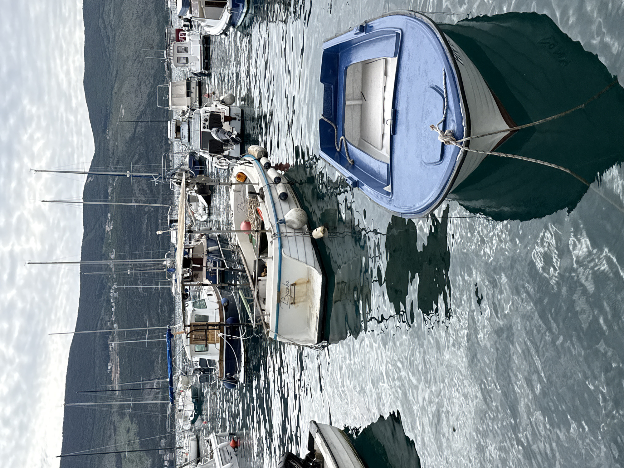 Witness documents Herceg Novi marina scenes in Montenegro