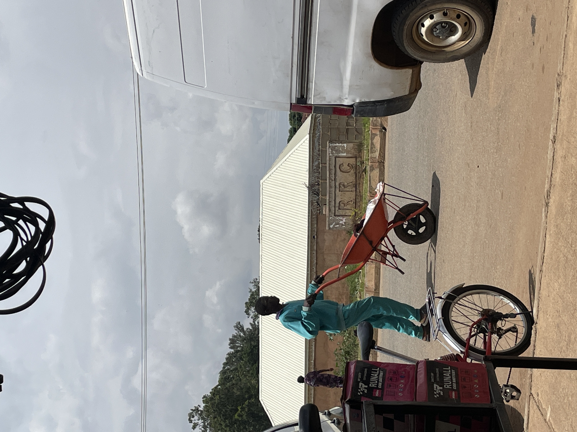 Morning street life and commerce along Bukuru's roads