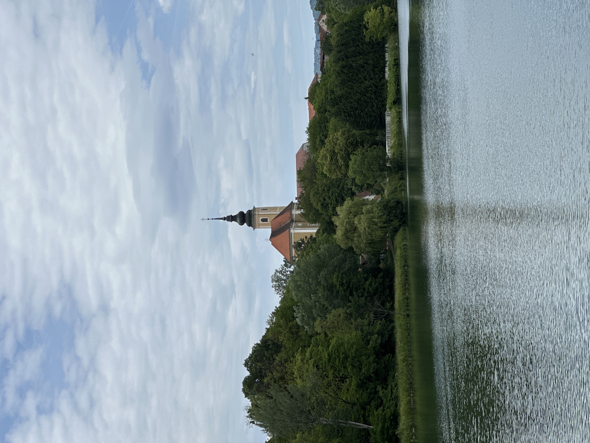 Morning river views and cityscape documented in Maribor, Slovenia