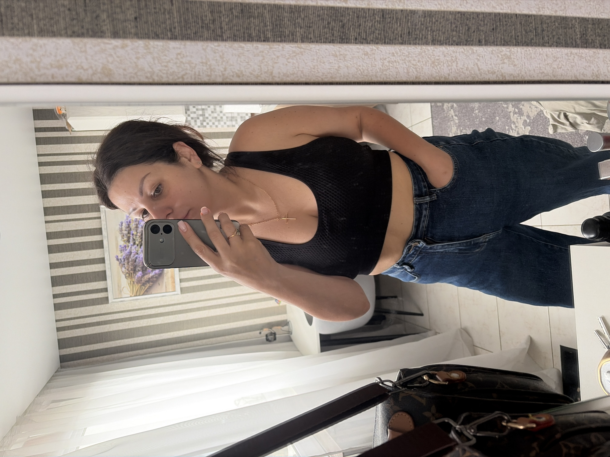 Mirror selfies, salmon prep, and coffee in Sochi