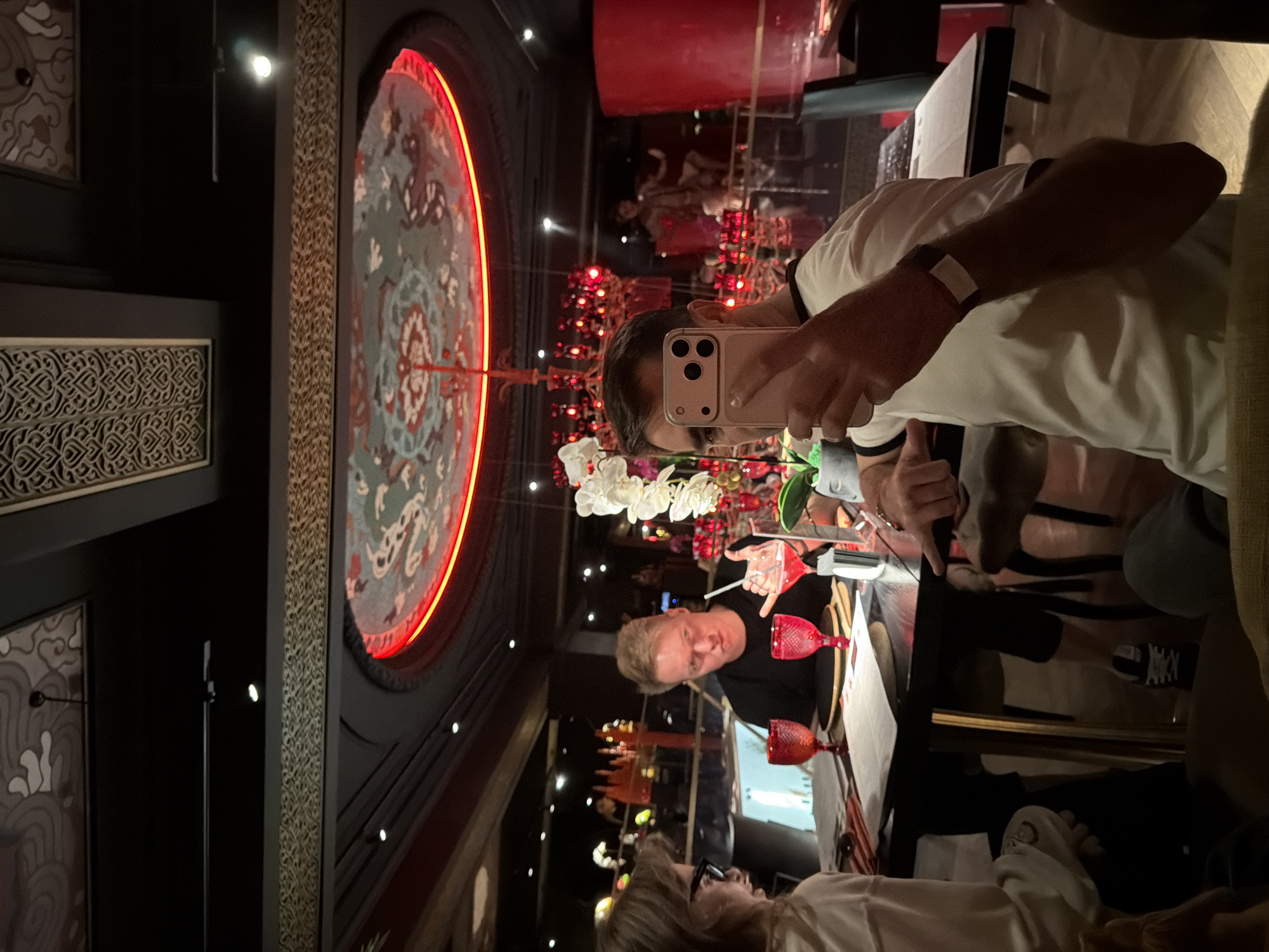Moscow evening scenes captured across restaurants and illuminated university