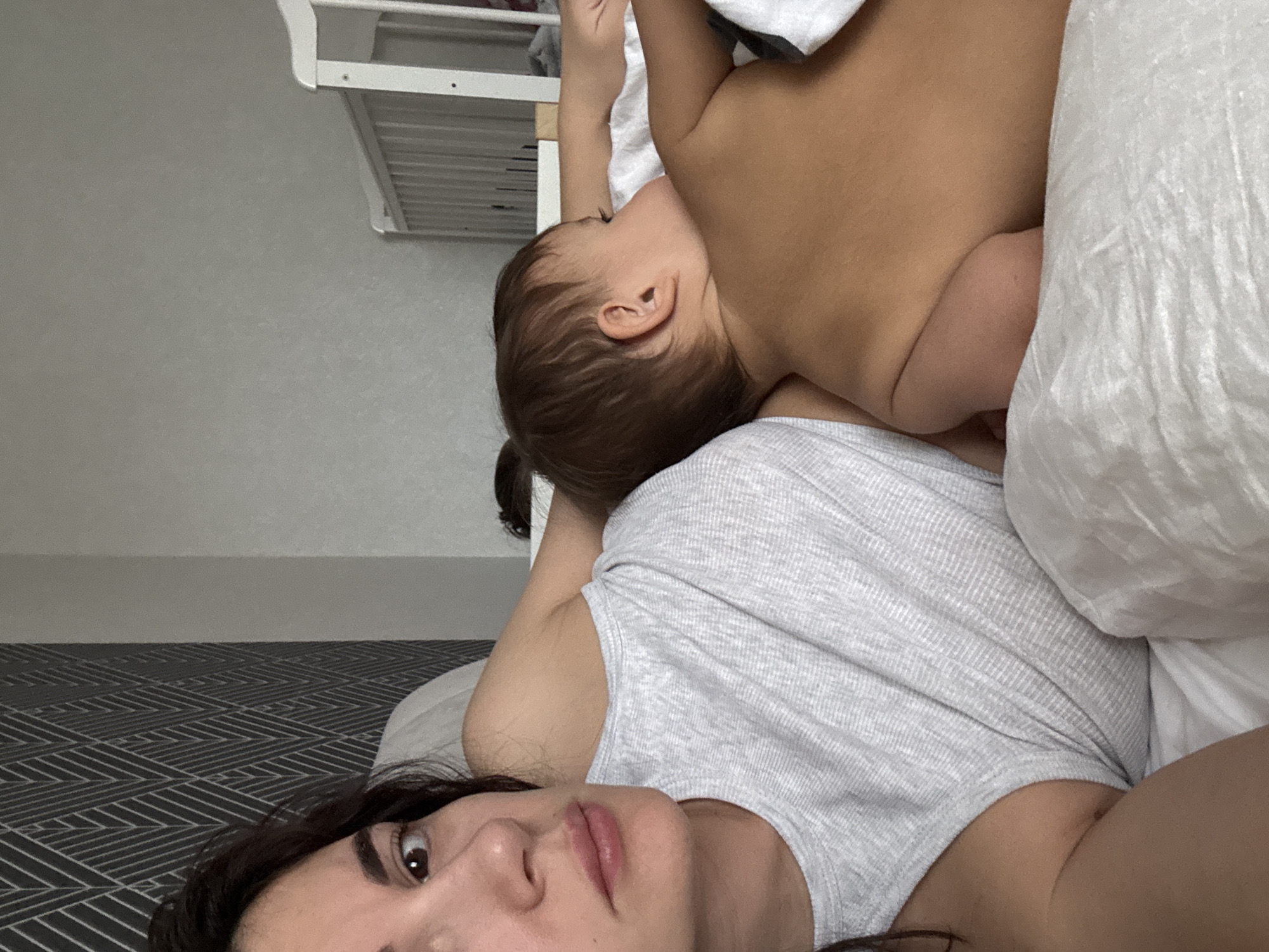 Quiet family moments captured in Chaikovsky home with baby, pets