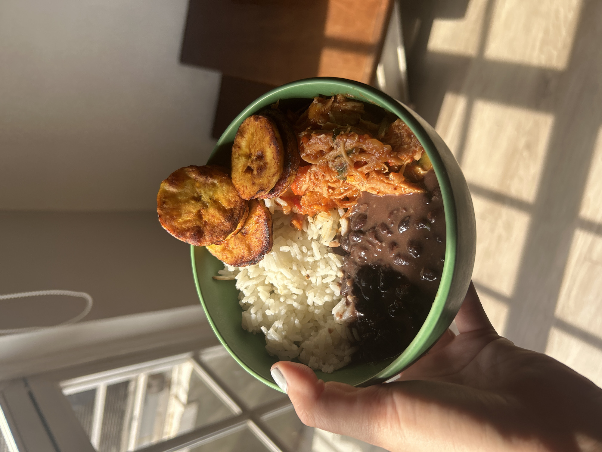 Traditional Venezuelan meal documented in Maracay
