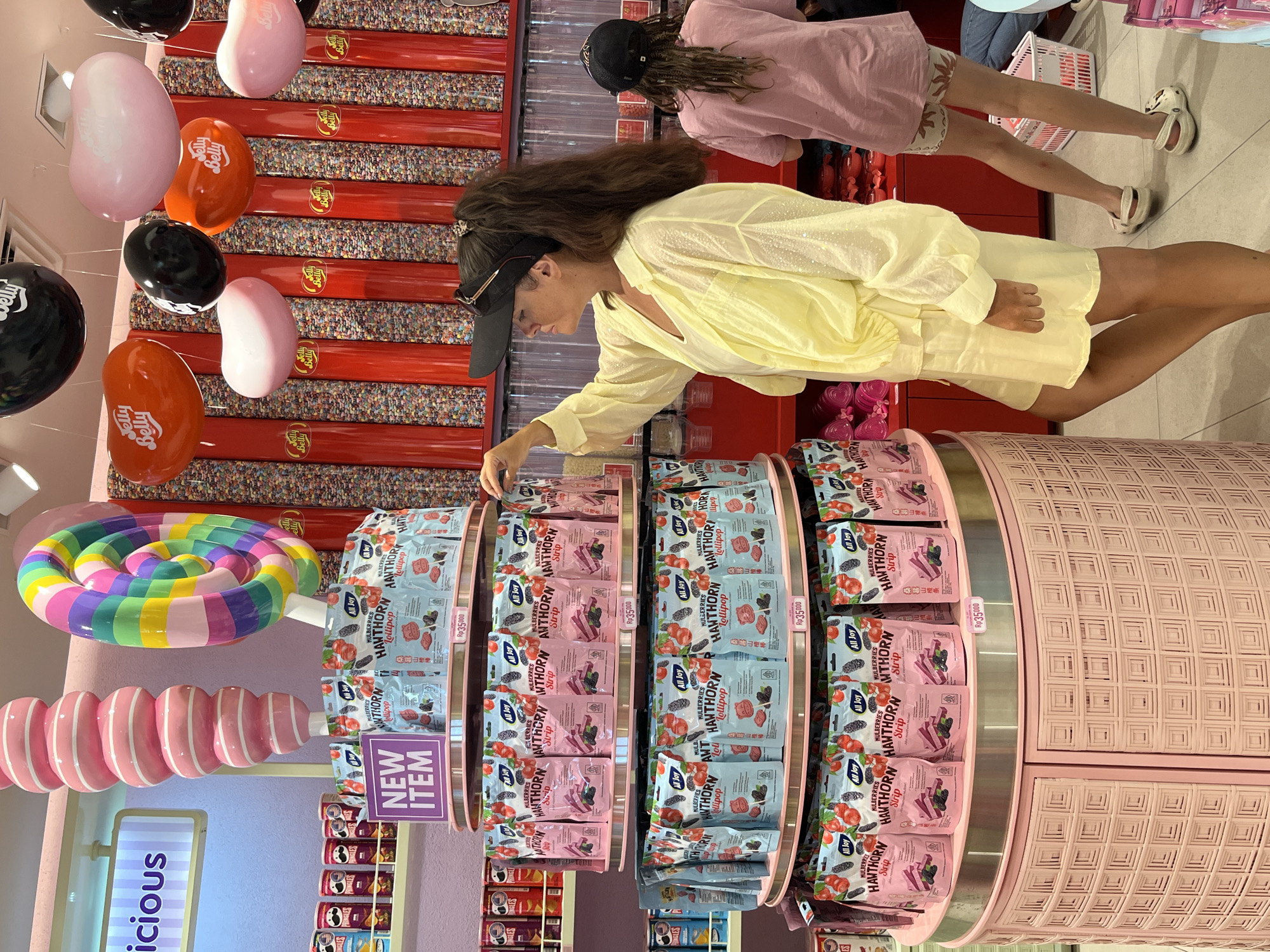 Afternoon mall crawl through Denpasar's candy stores and quirky interiors