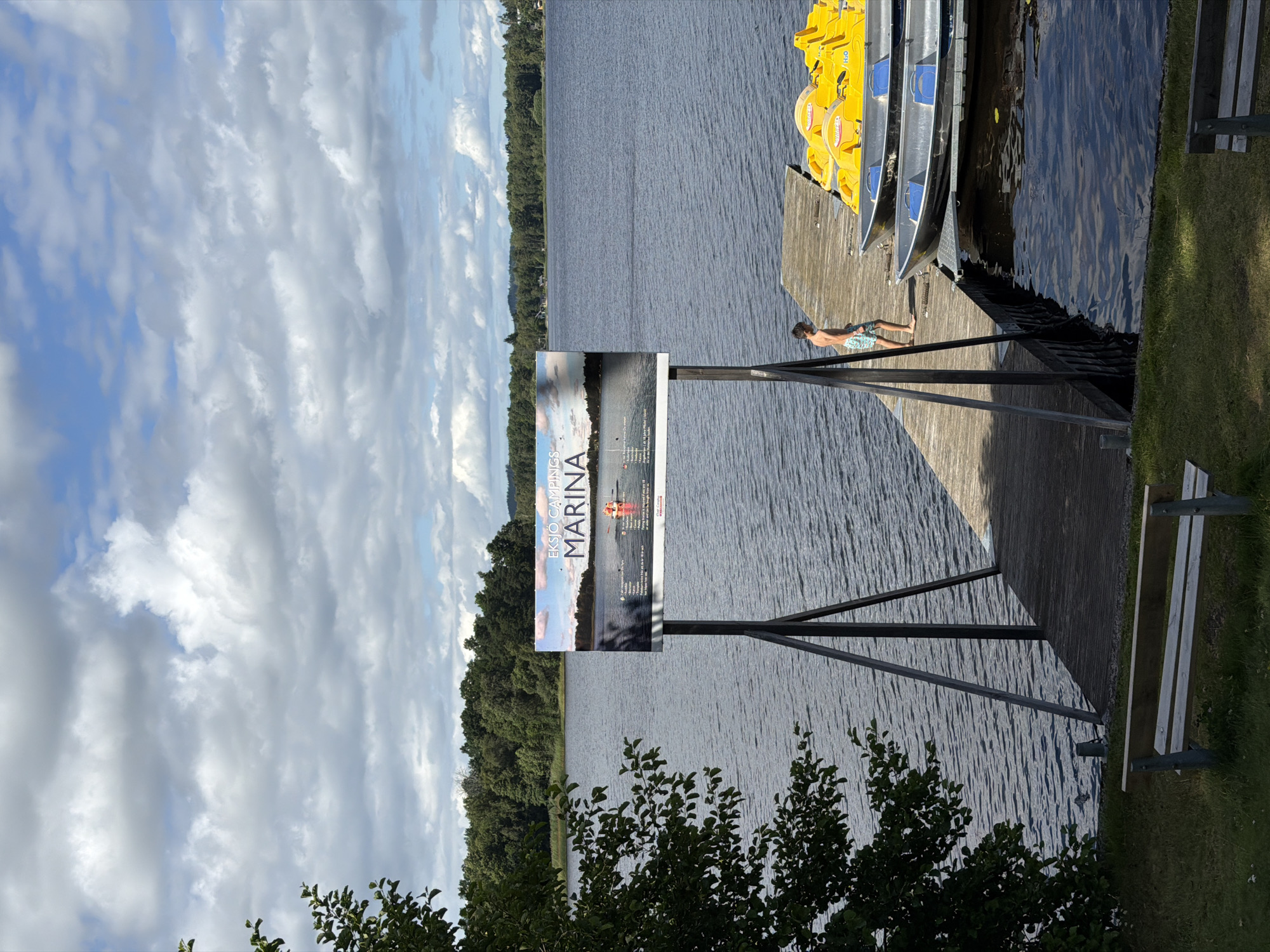 Lakeside swimming and live music on a Swedish summer afternoon