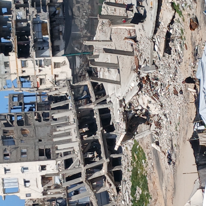 Witness documents widespread destruction, tent settlements across Gaza City