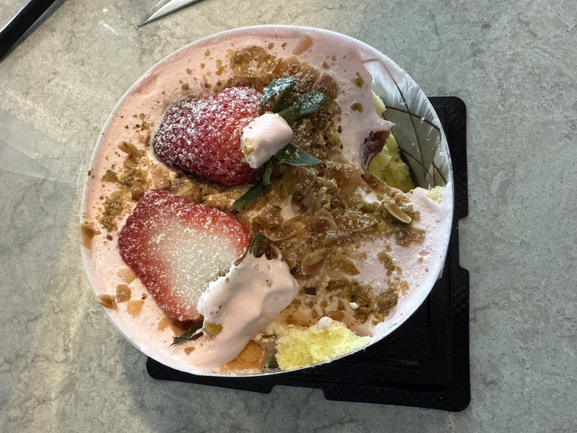 Orlando residents document desserts and coffee preparation Sunday evening