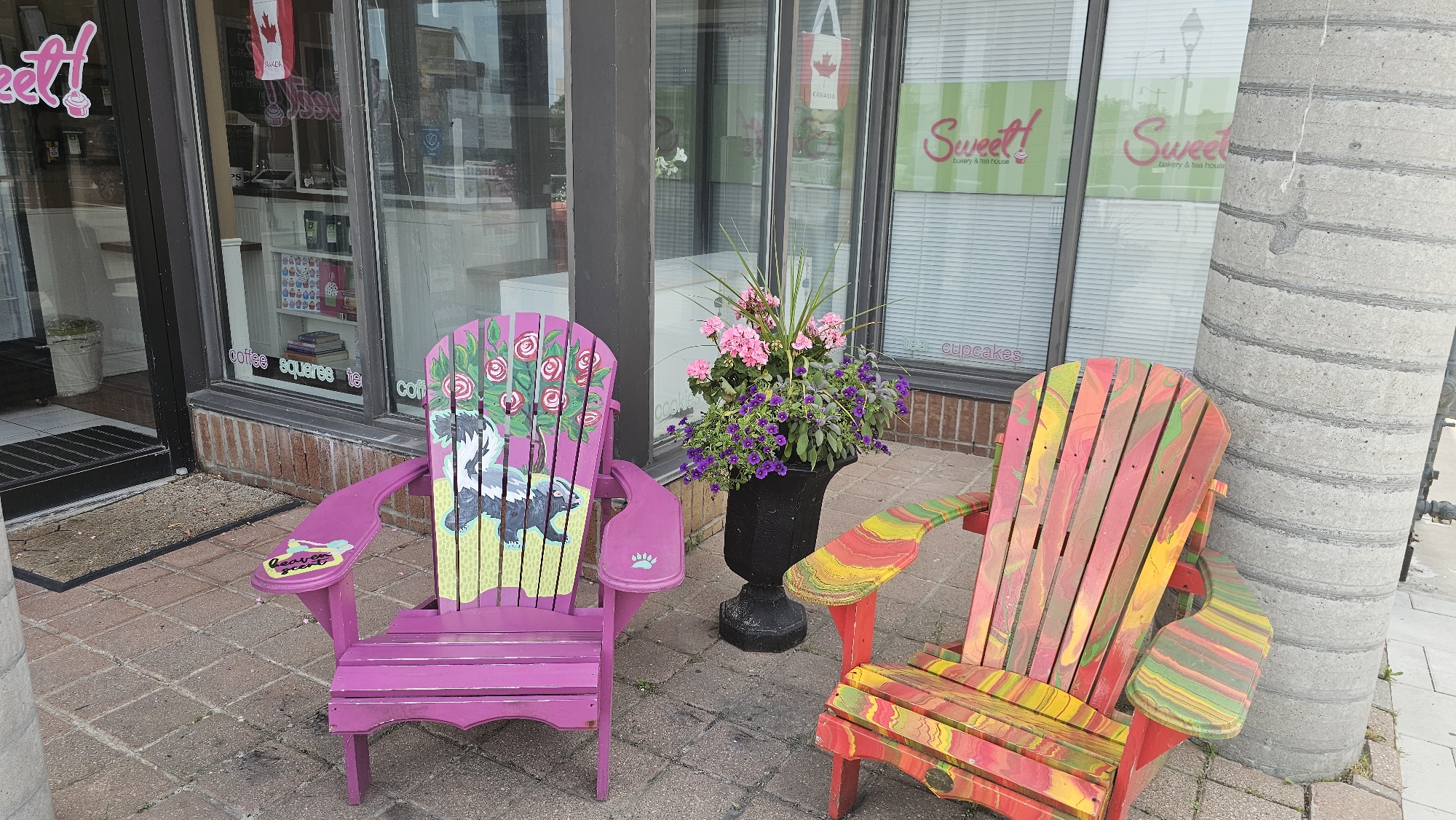Canada Day afternoon along Oakville's waterfront and downtown streets