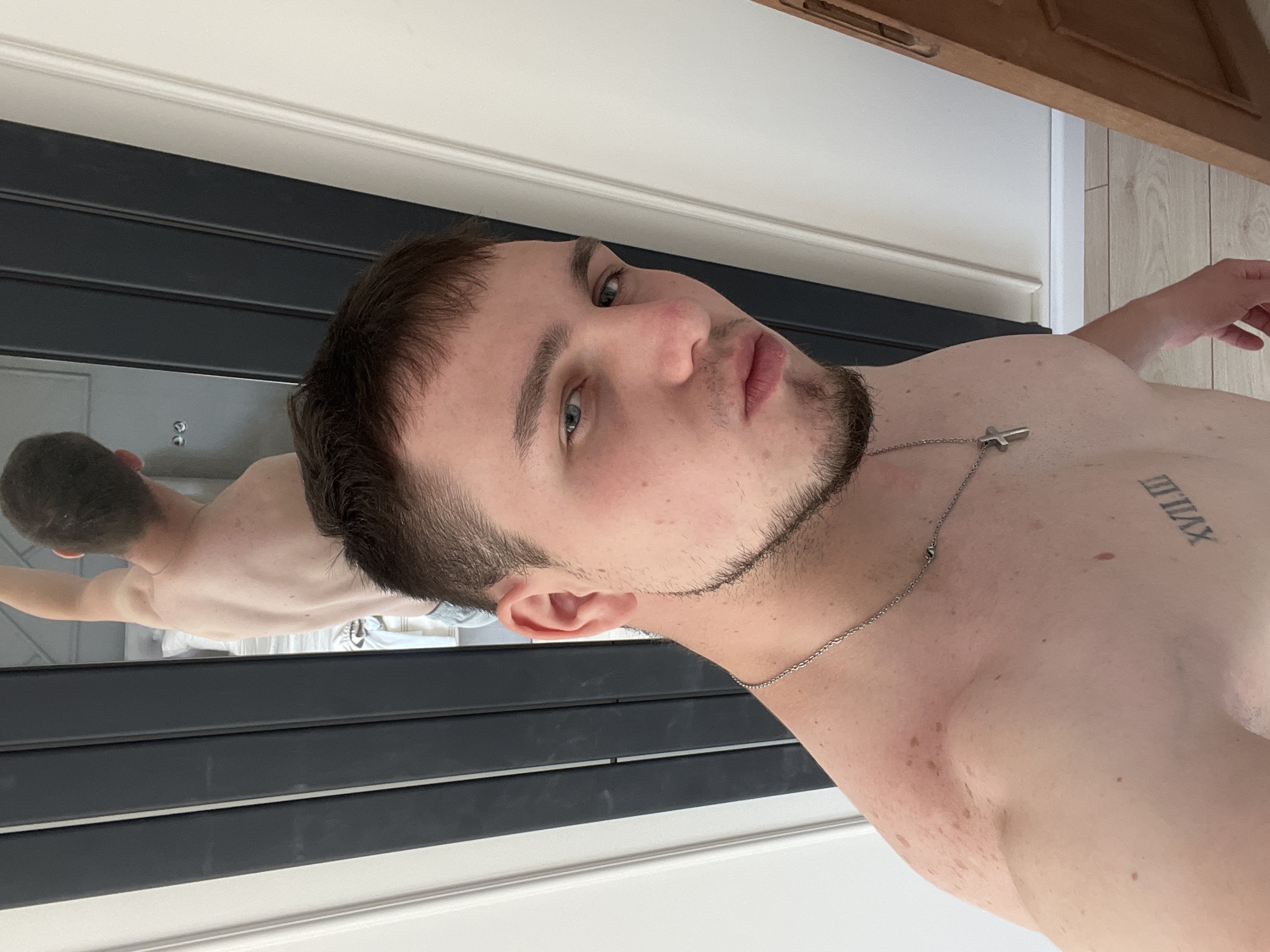 Young man documents casual morning moments in Bulgarian village