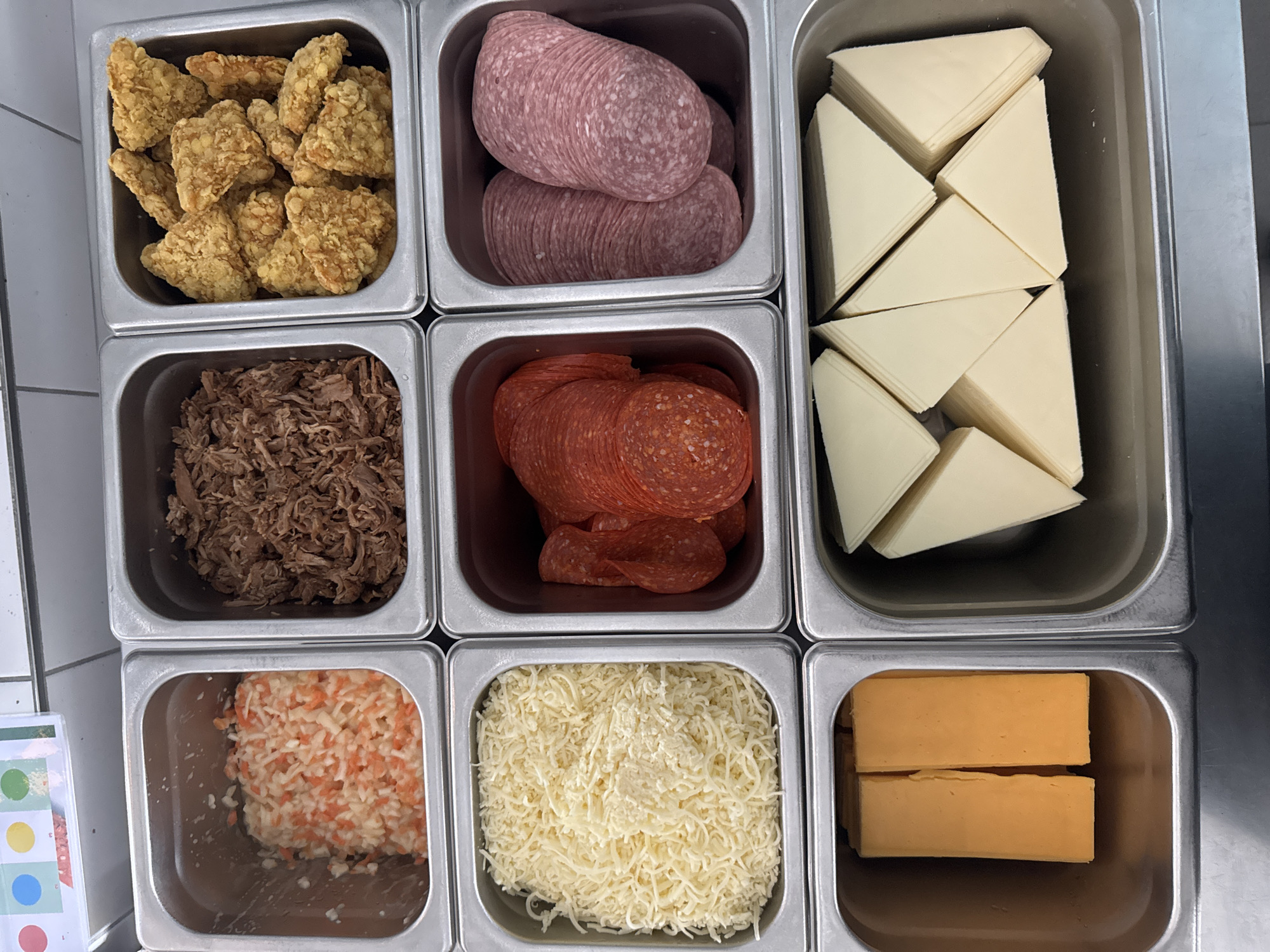 Witness documents Subway restaurant visit, food prep over 3 hours