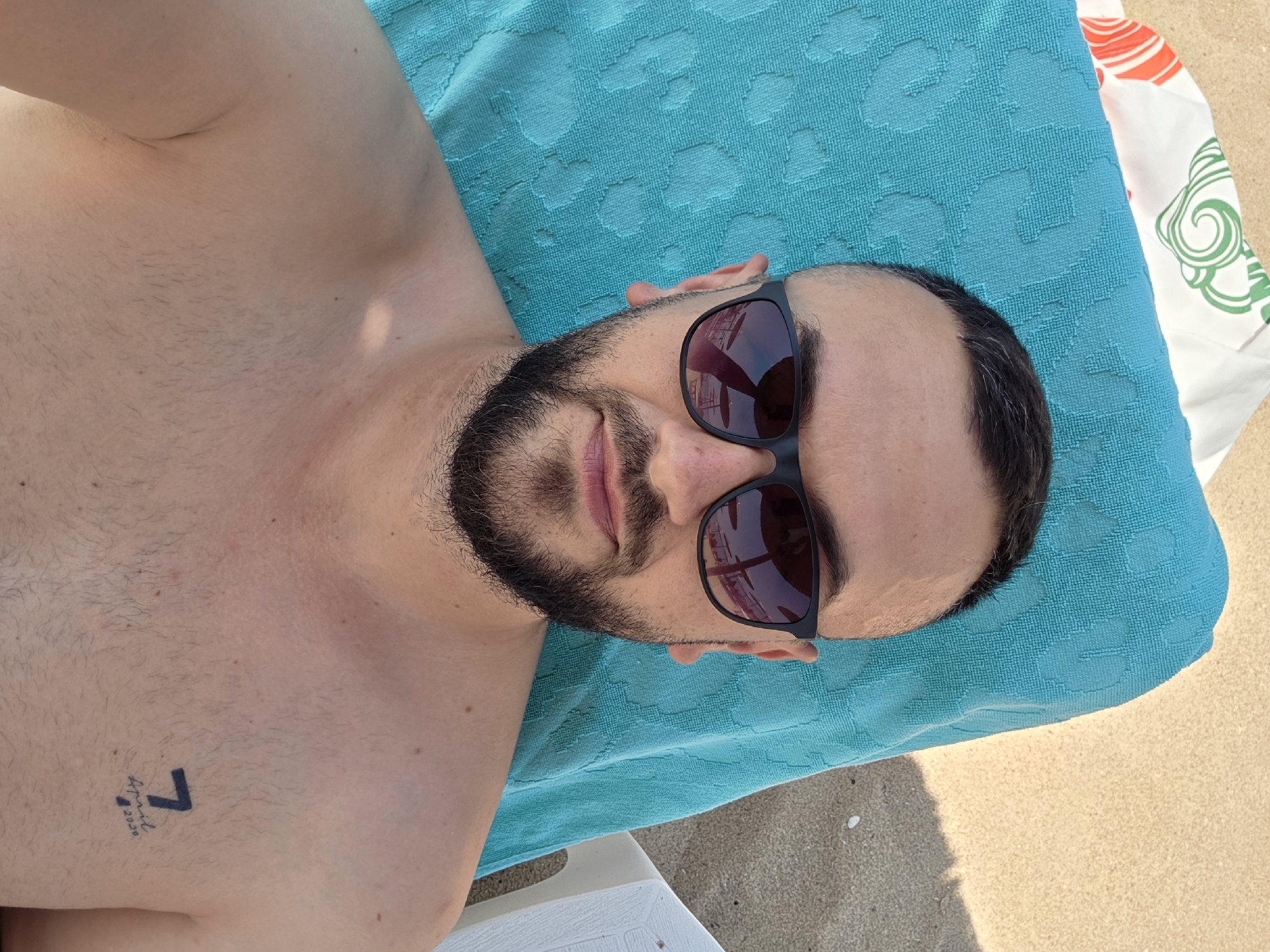Lazy summer afternoon on a Varna beach