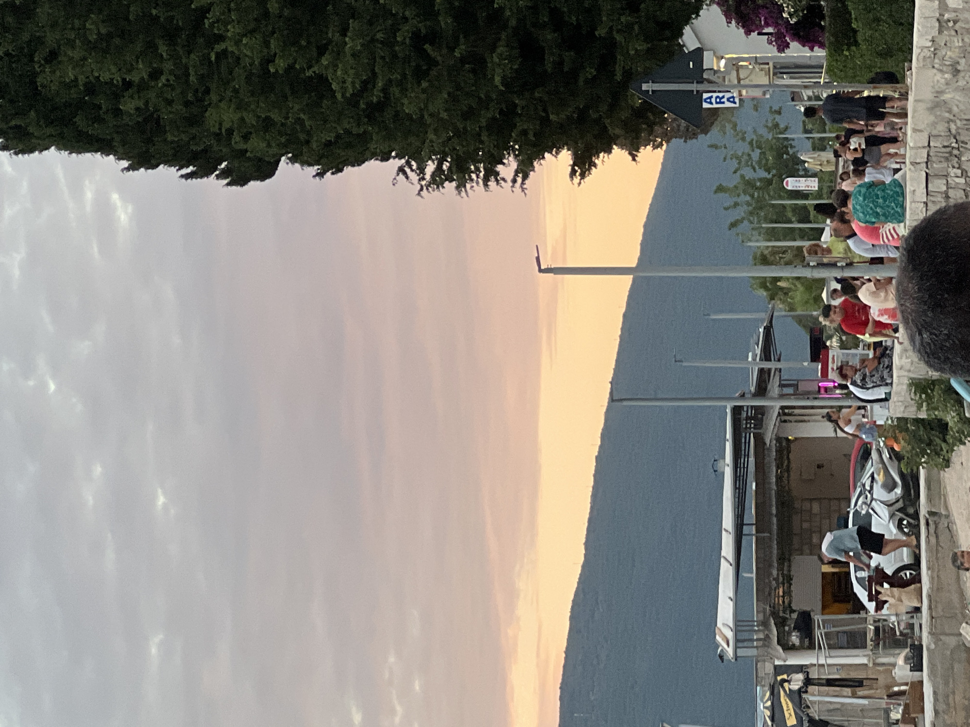 Waterfront evening in Baošići, Bay of Kotor