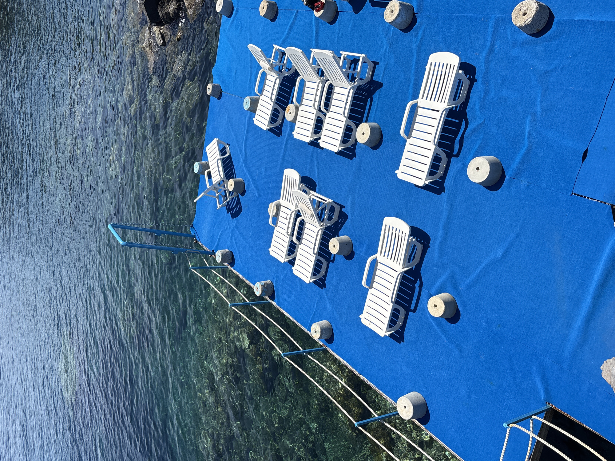 Coastal leisure facilities documented in Lipari, Italy