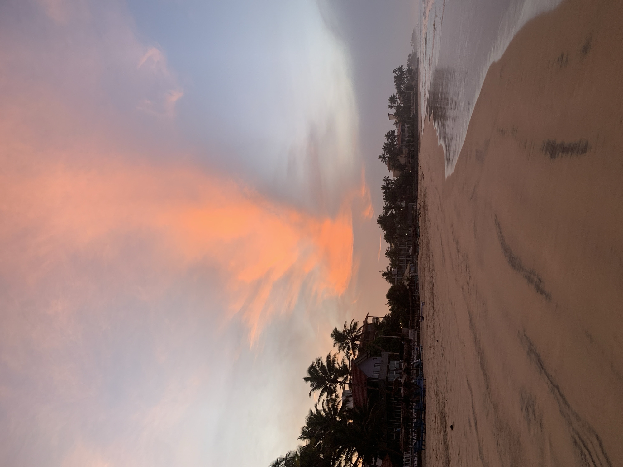 Twilight's Embrace: Sri Lanka's Southern Coast at Sunset
