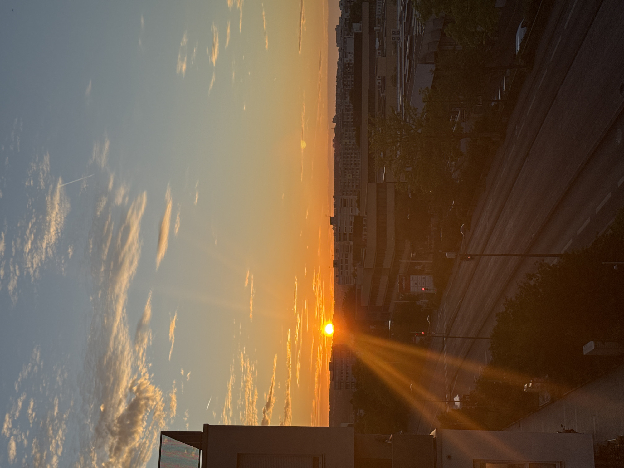 City sunset from every angle, plus a quick shoe cameo
