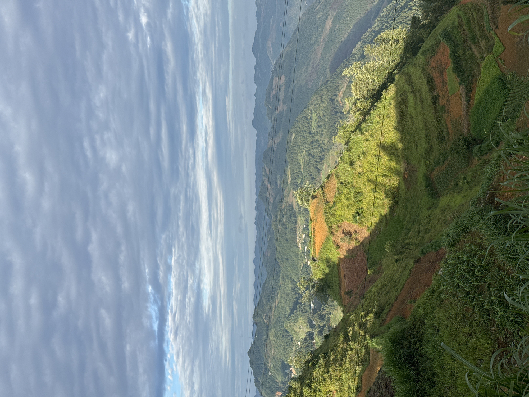 Terraced mountain fields documented in northern Vietnam commune