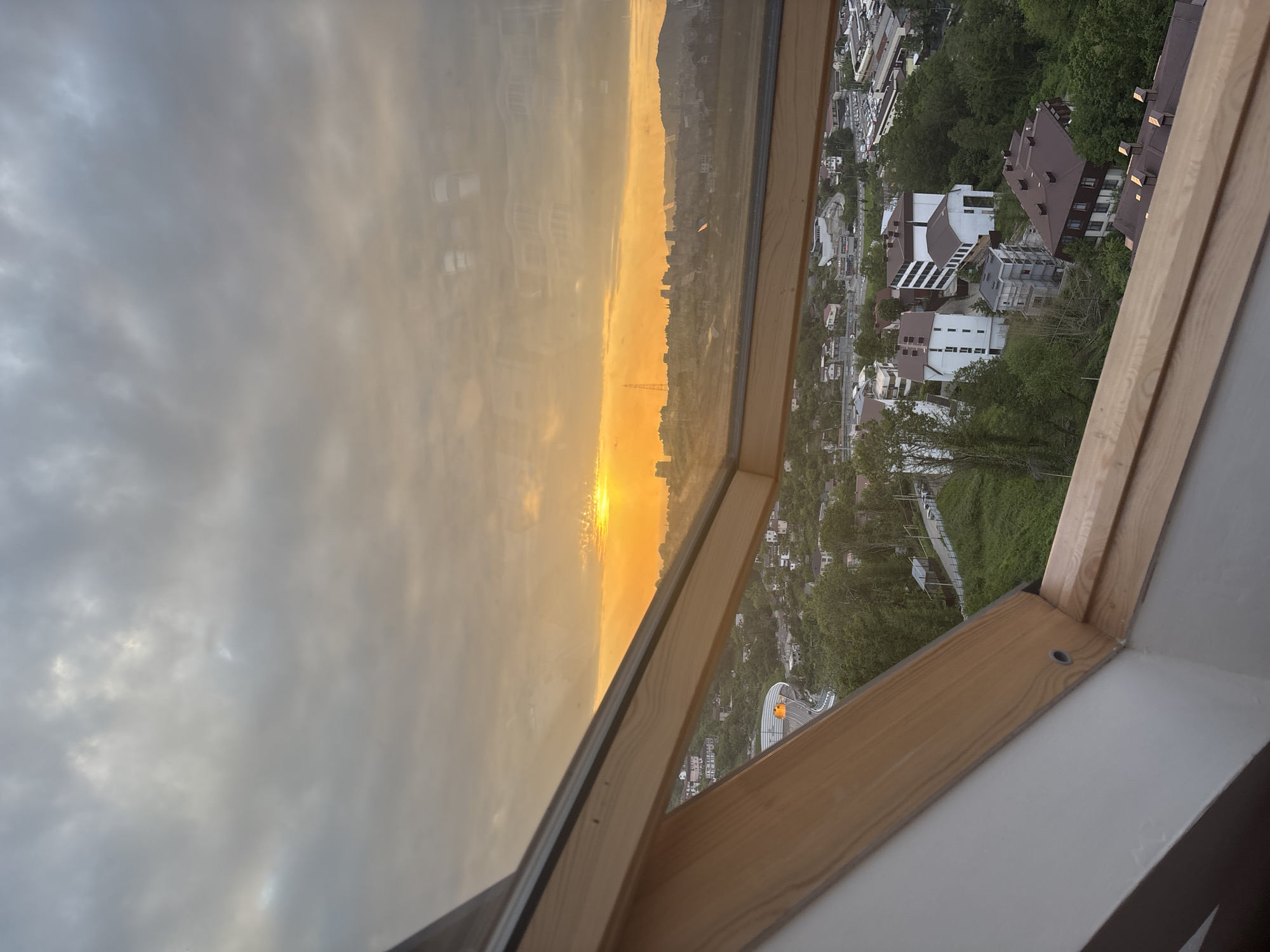 Mother shares quiet afternoon moments with baby in Sochi attic