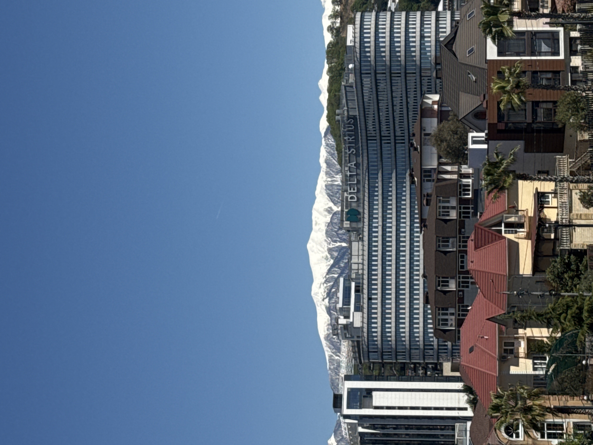 Clear day views captured across modern Sirius, Russia cityscape