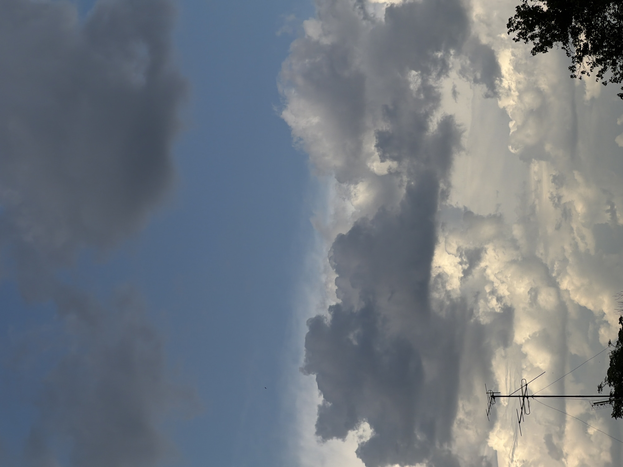 Stormy skies roll over Chirchik on a June afternoon