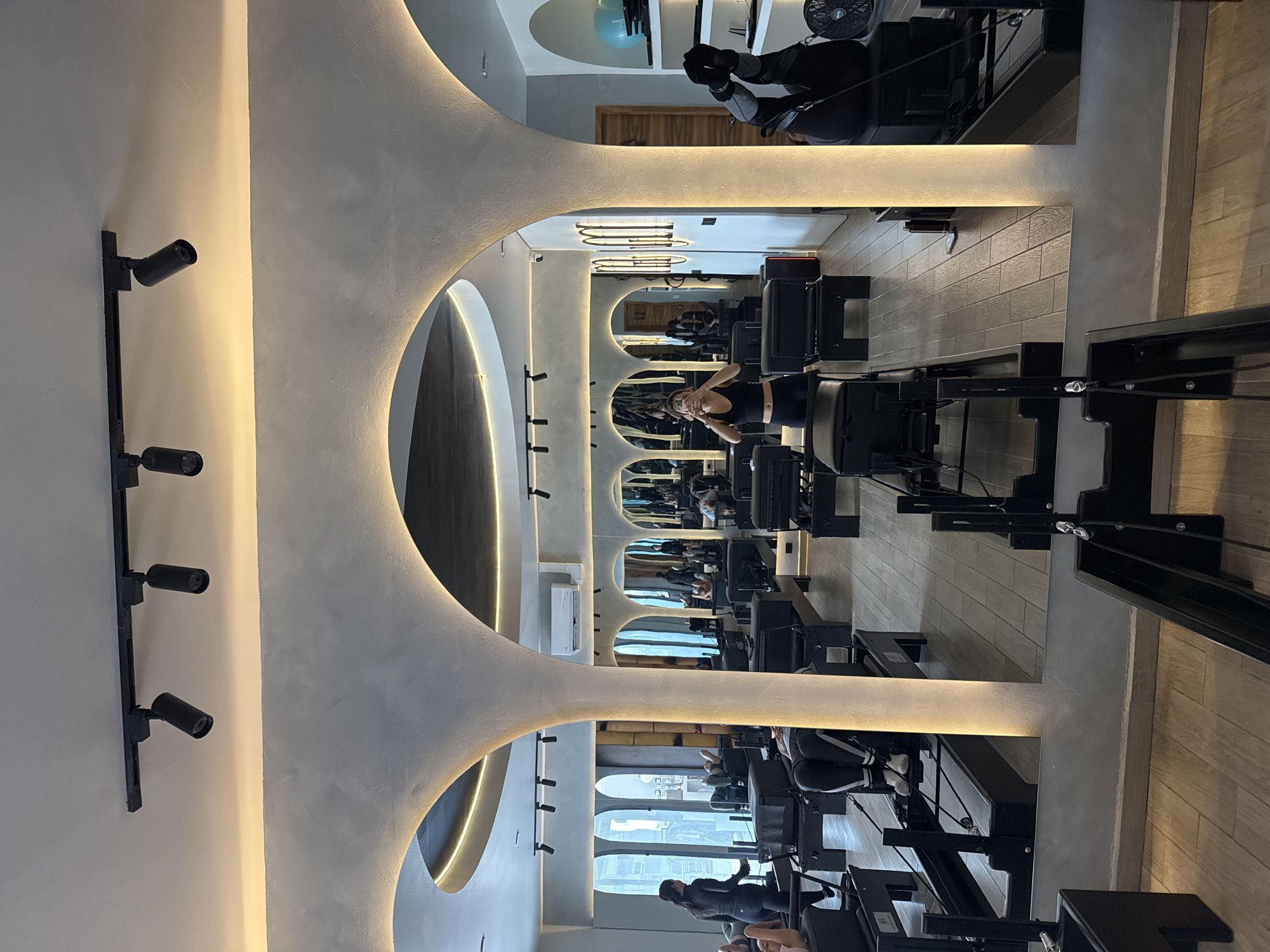 Inside a sleek Pilates studio in Tlaxcalancingo, Mexico