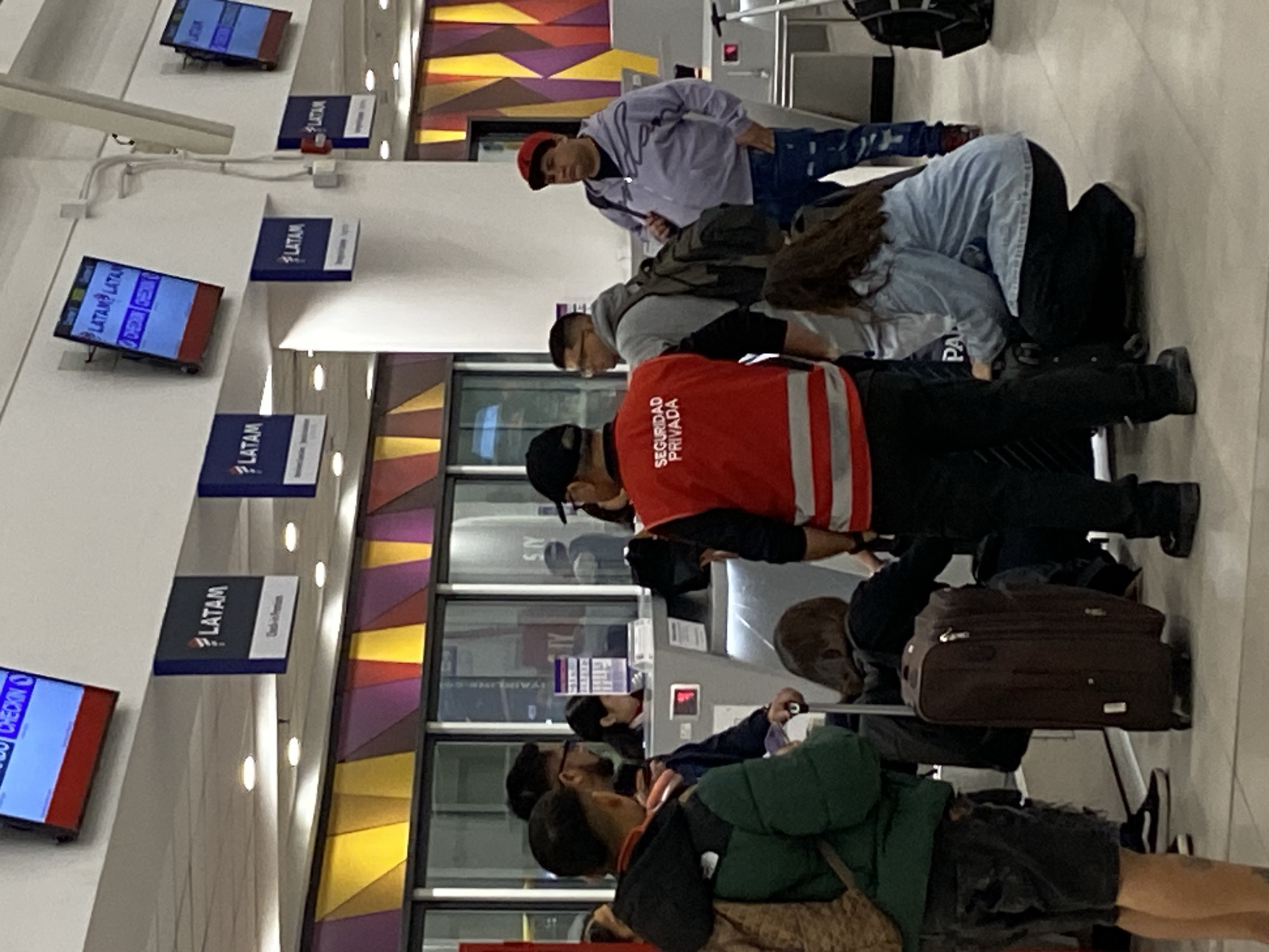 Early morning airport activity captured at Arica International Airport