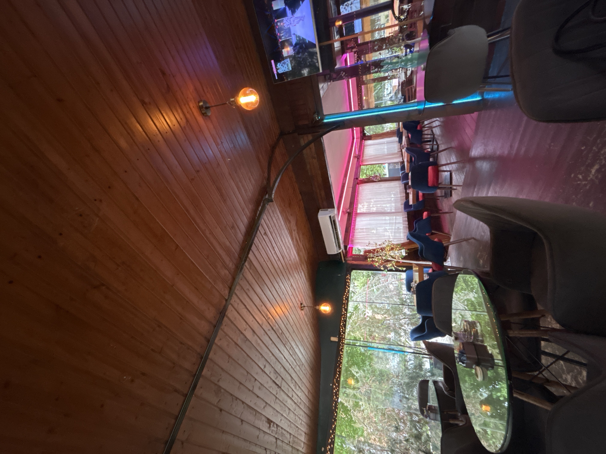 Couple documents casual drive and restaurant visit in Blagoevgrad