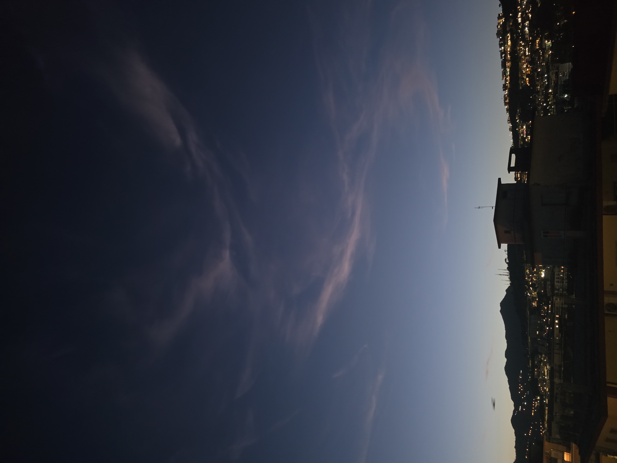 Twilight captures document Salerno's urban landscape transition to night