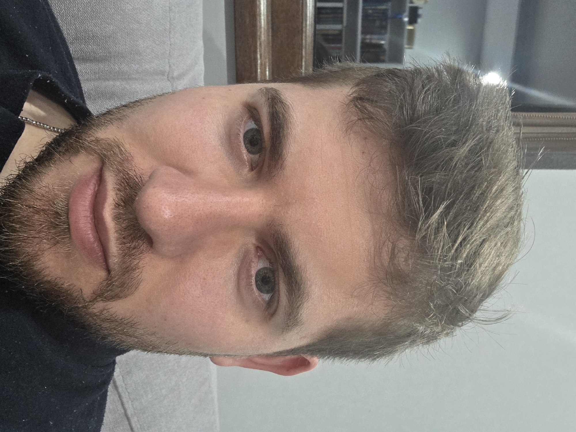 Man shares selfies and pet photos at home in Bulgaria