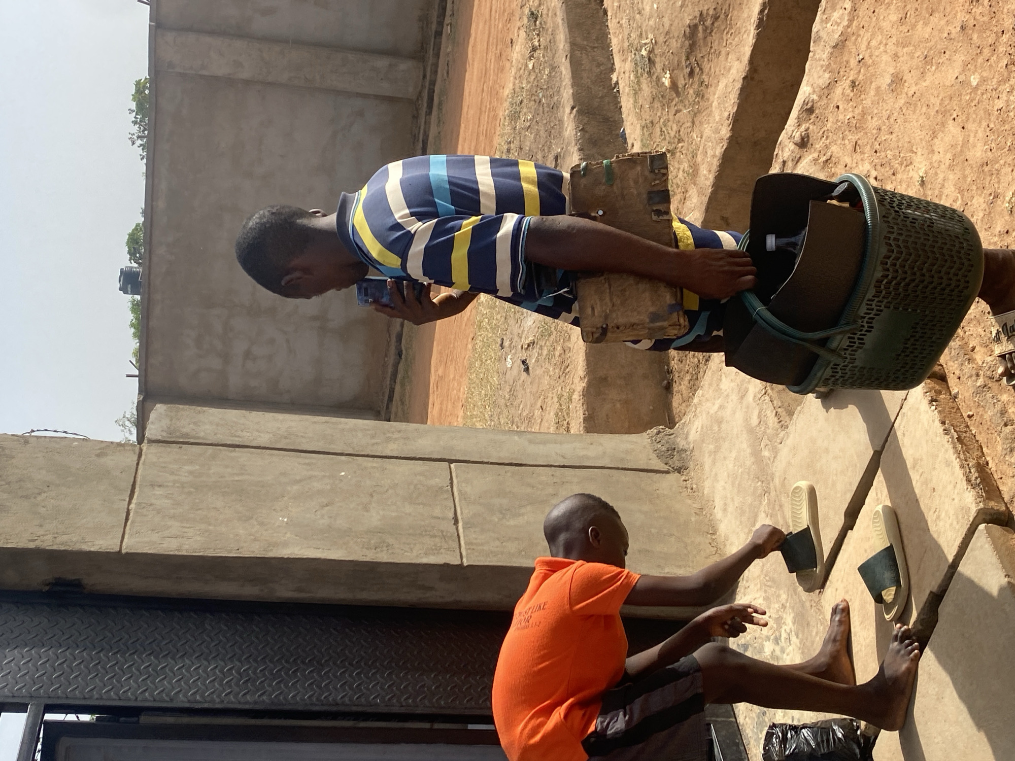 Daily life scenes documented in Rido, Nigeria