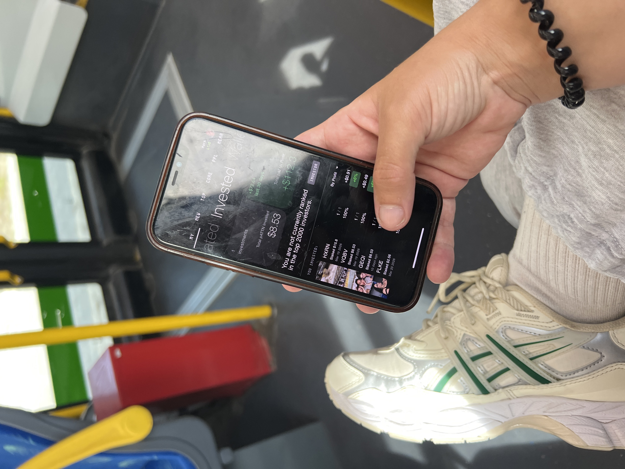 Routine bus transit documented in Khalde, Lebanon