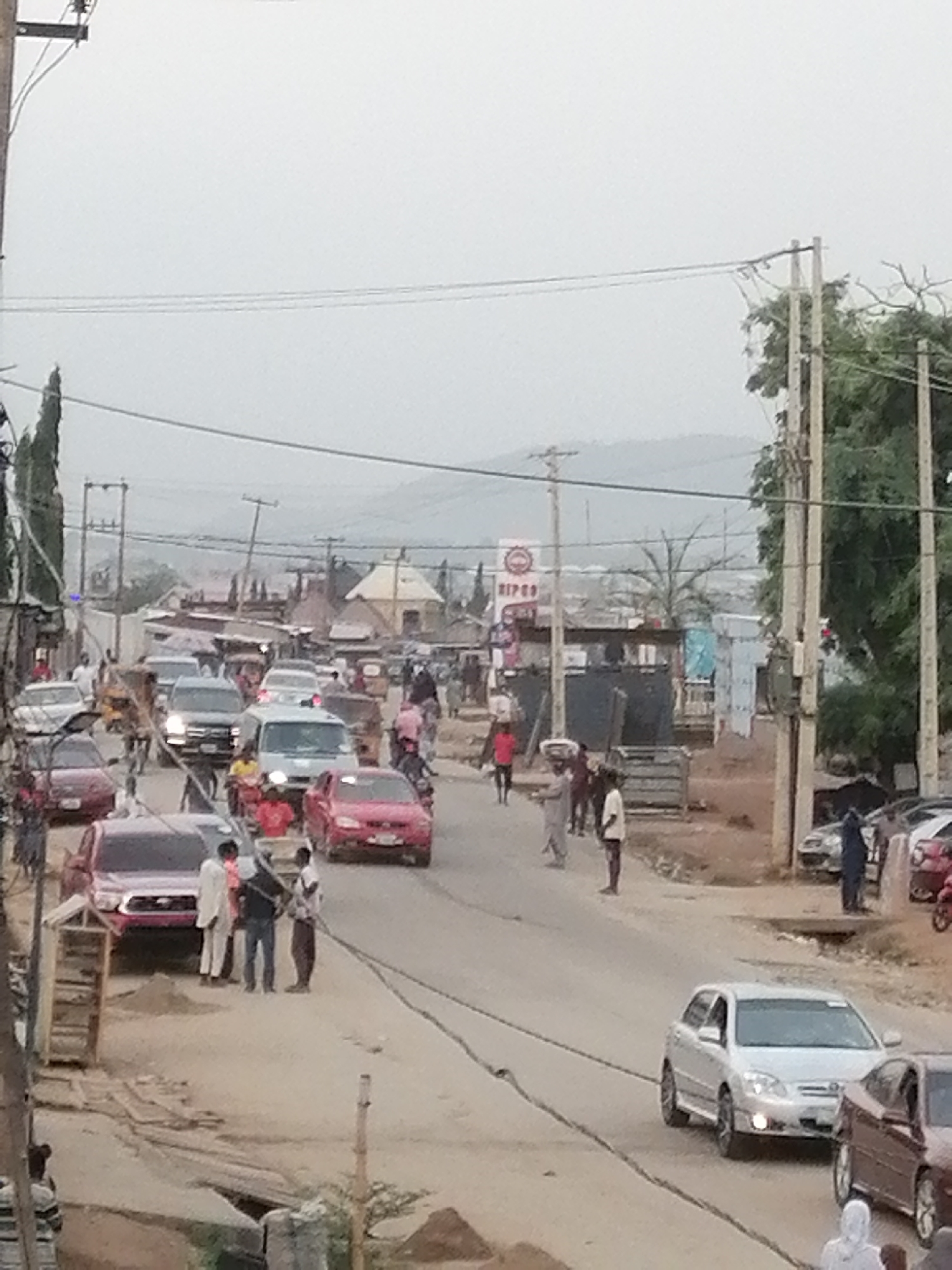 Daily street life captured in Sabojibi, Nigeria